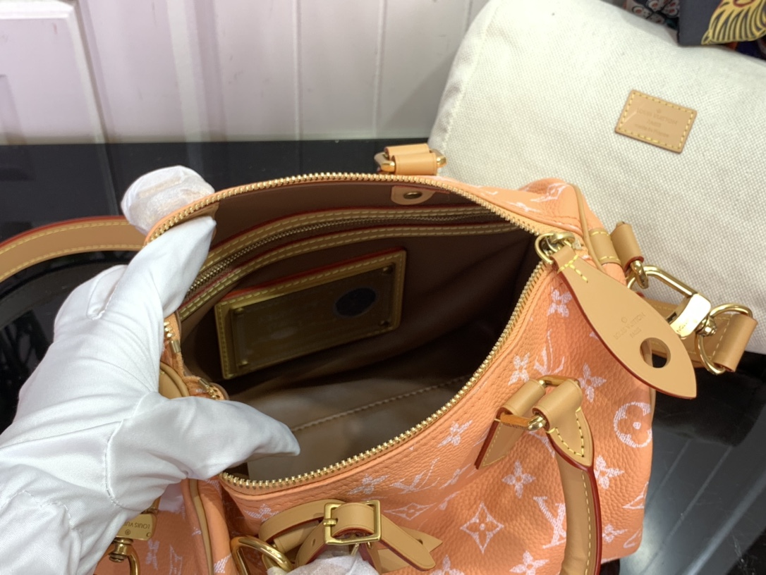 Bagsaaa LV Speedy P9 Bandoulière 25 Summer Peach - 25cm