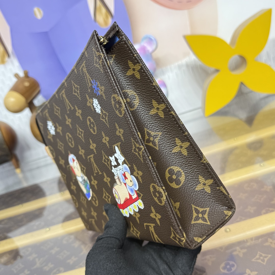 Bagsaaa LV M15357 Trio Toiletry Pouch set of 3