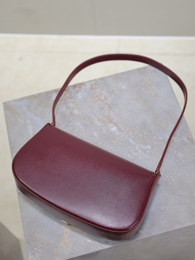 Bagsaaa Y51 Mini Voltaire In Box Sa1nt Lau*nt 779642 red - 21 X 11 X 4.5 CM