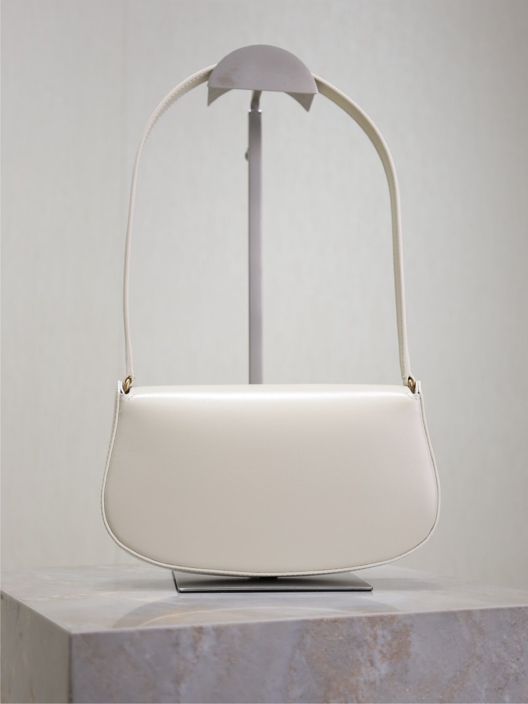 Bagsaaa Y51 Mini Voltaire In Box Sa1nt Lau*nt 779642 white - 21 X 11 X 4.5 CM