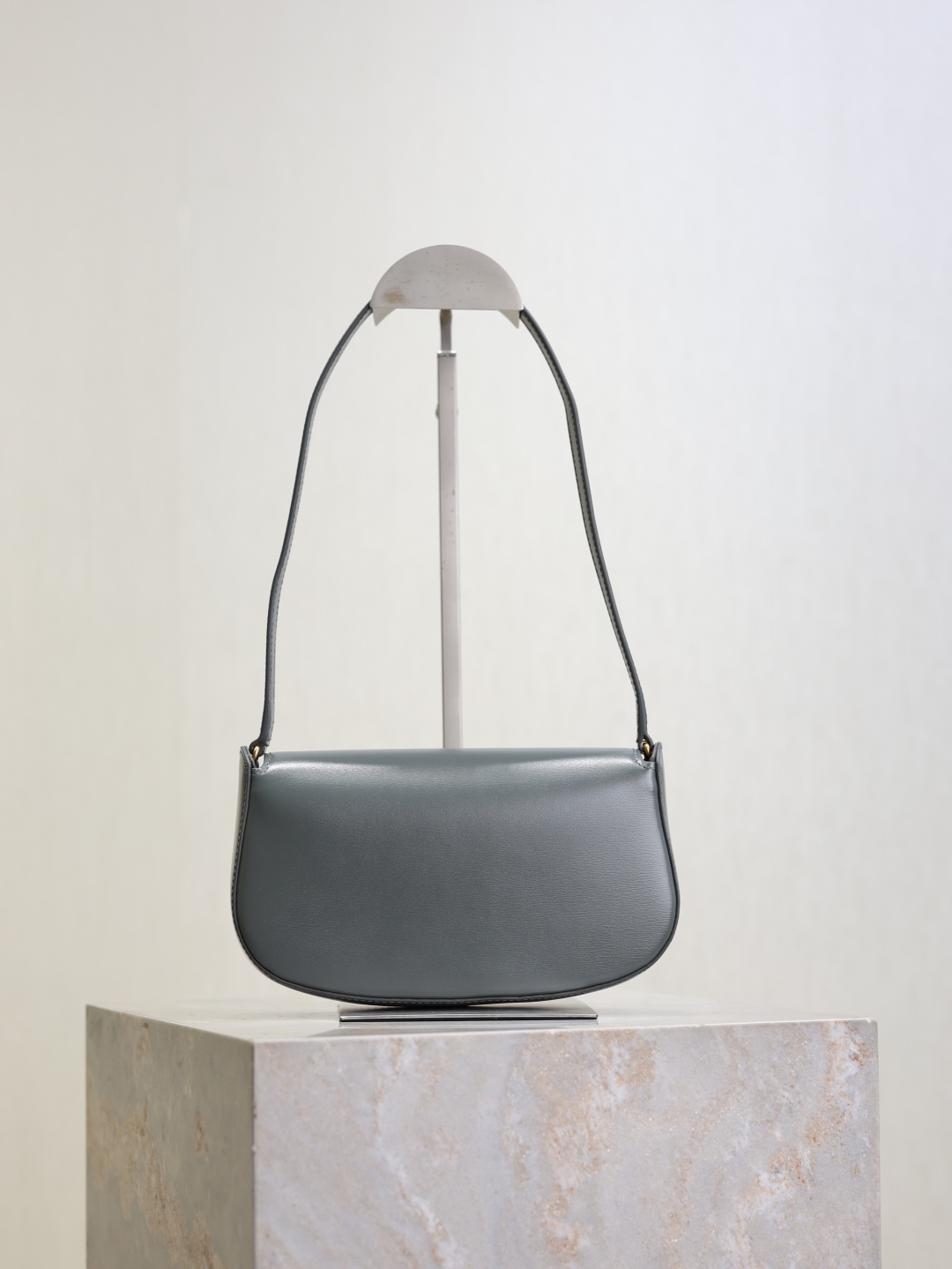 Bagsaaa Y51 Mini Voltaire In Box Sa1nt Lau*nt 779642 gray - 21 X 11 X 4.5 CM
