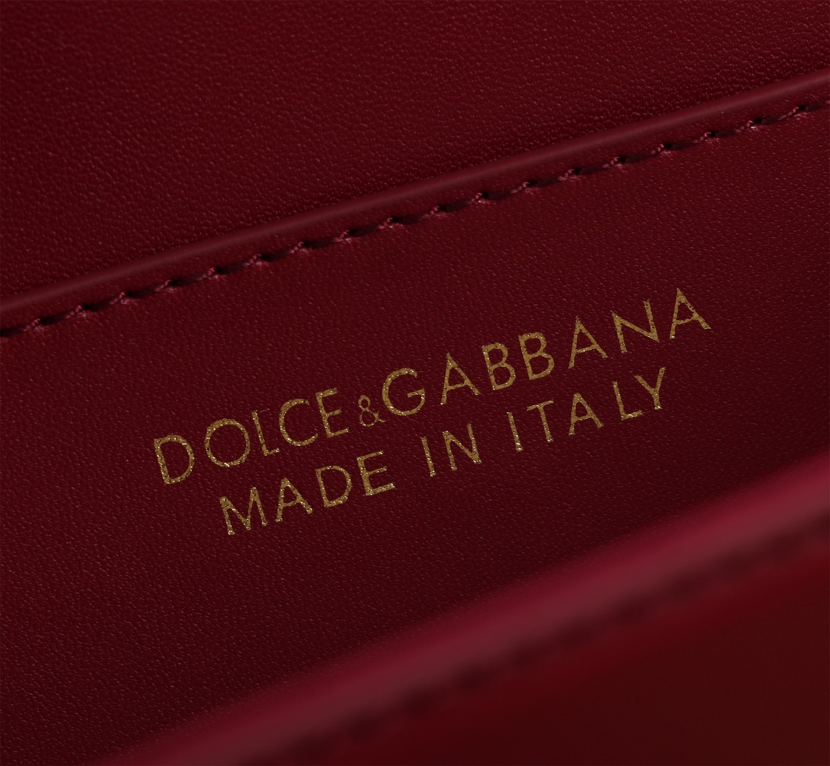 Bagsaaa Dolce & Gabbana 3.5 DG Logo Shoulder Bag red - 19cm