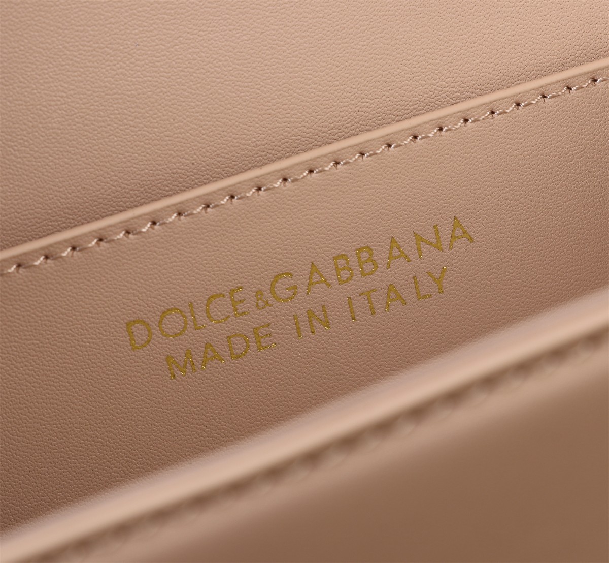 Bagsaaa Dolce & Gabbana 3.5 DG Logo Shoulder Bag nude pink - 19cm