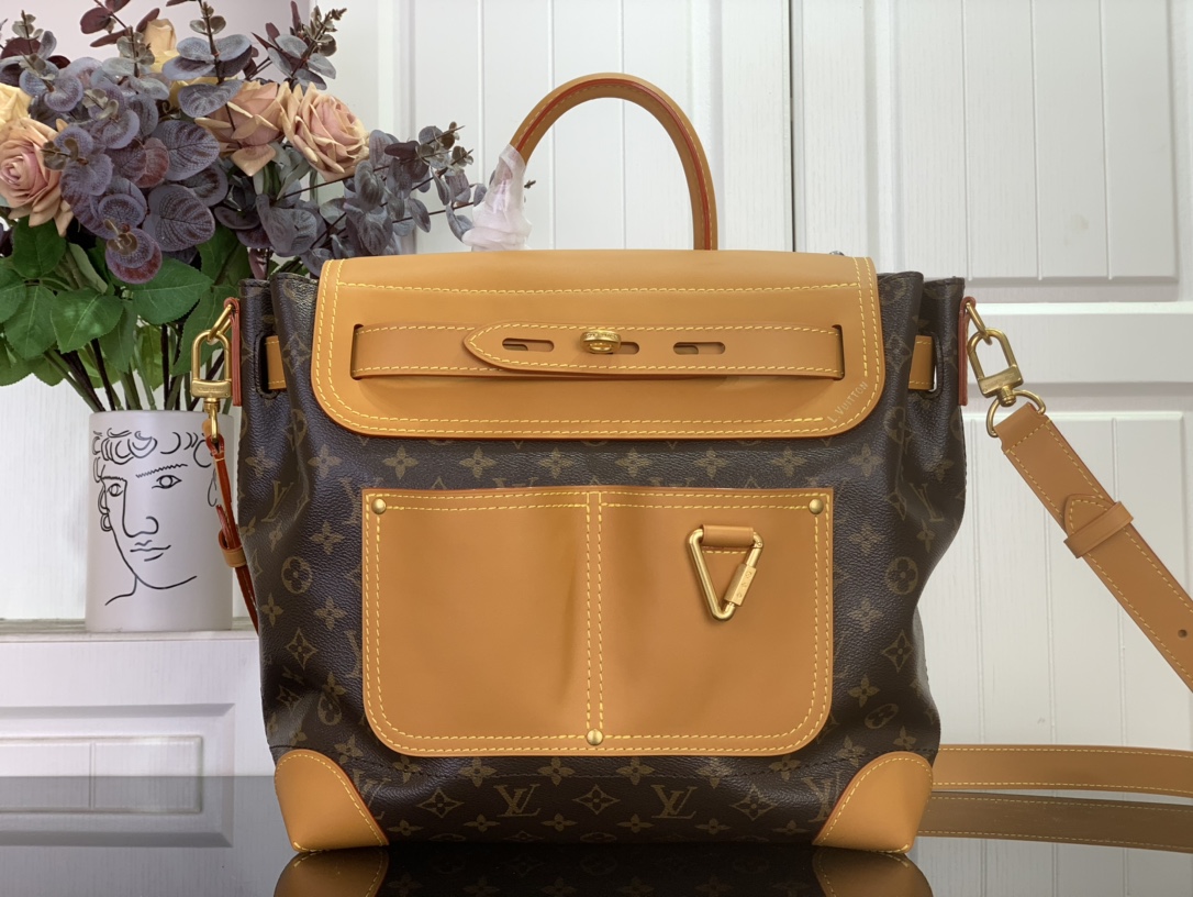 Bagsaaa LV M25989 Steamer 30 Bag Monogram - 33cm