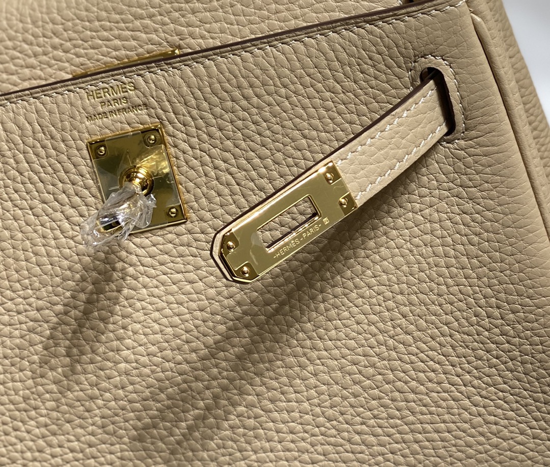 Bagsaaa H**me5 Mini Kelly bag light beige - 20cm
