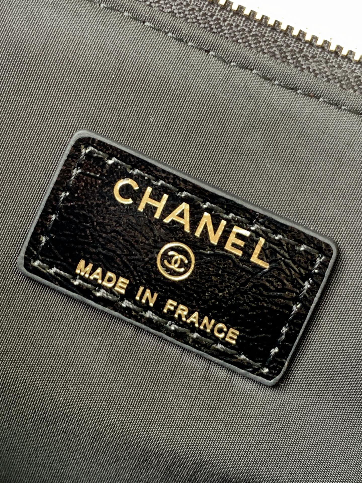 Bagsaaa Ch**el Clutch With Chain AP4791 Black Velvet - 22cm