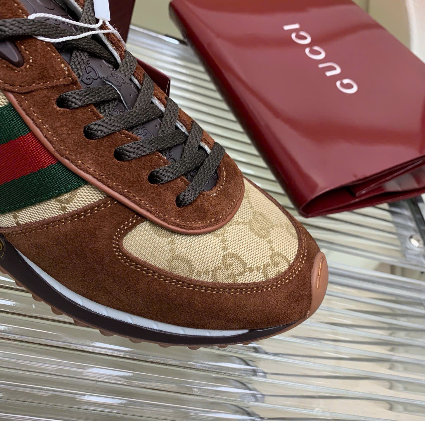 Bagsaaa Gvc*1 Re-Motion sneaker dark brown