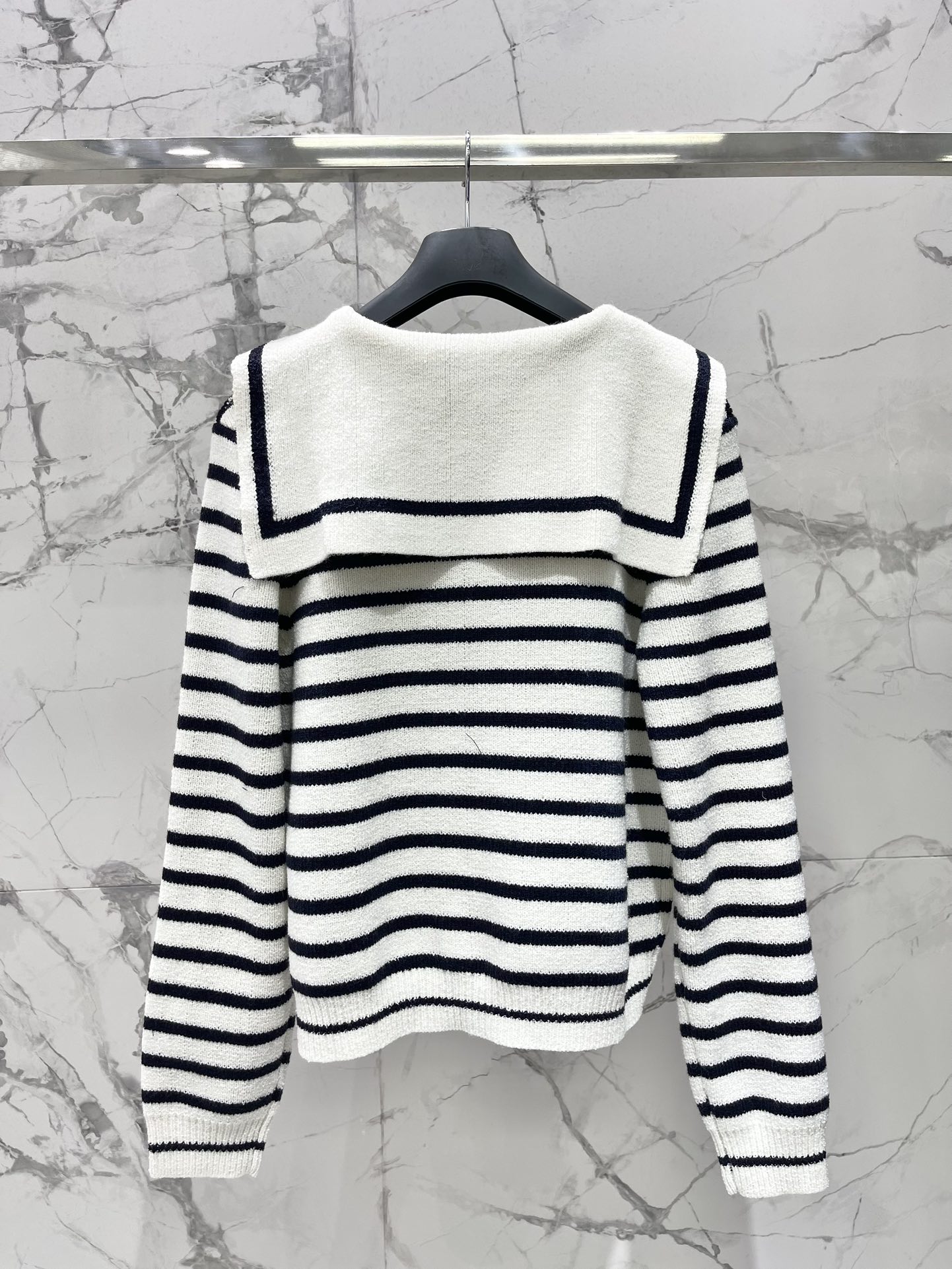 Bagsaaa D10r Marinière cardigan D-Stripes motif