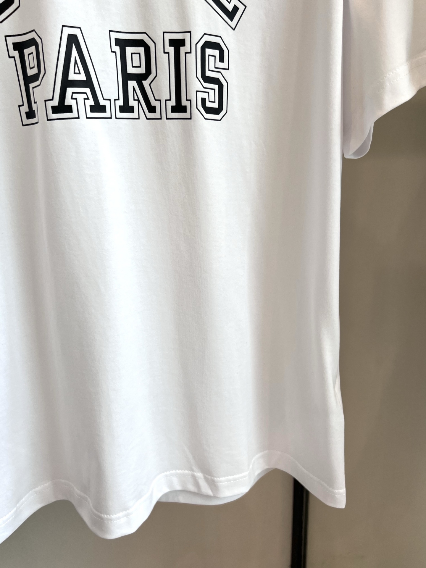 Bagsaaa Ce1i*e Loose T-shirt in cotton jersey white