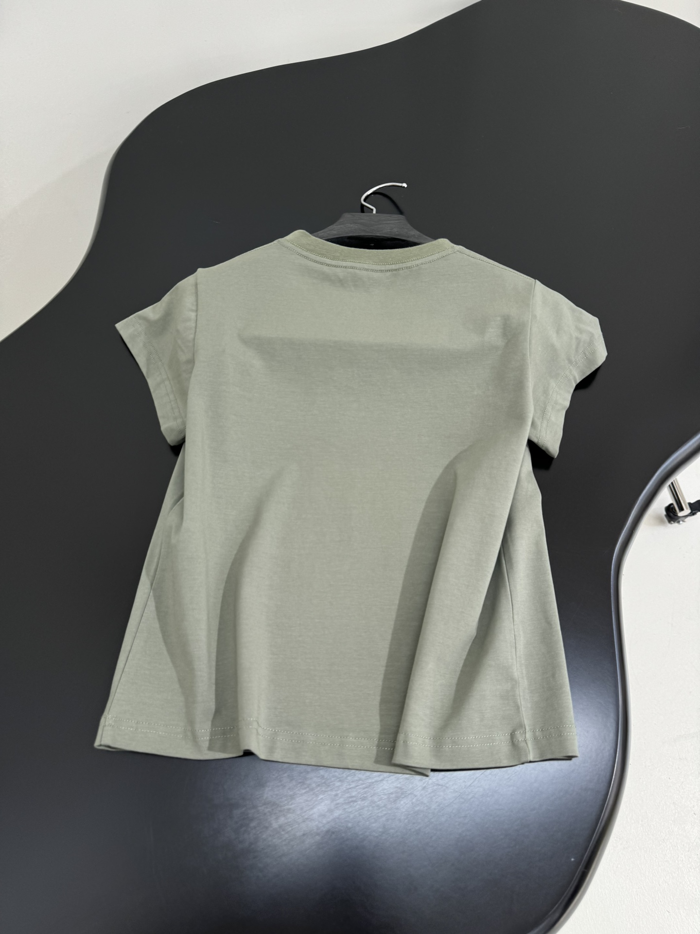 Bagsaaa Ba1en*iaga Loop Sports Icon Fitted T-Shirt in grey