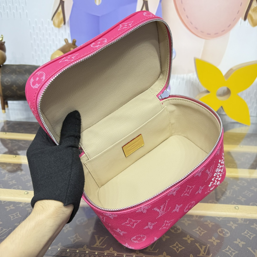 Bagsaaa LV M26889 Nice Mini Rose Pondichery Pink - 20cm