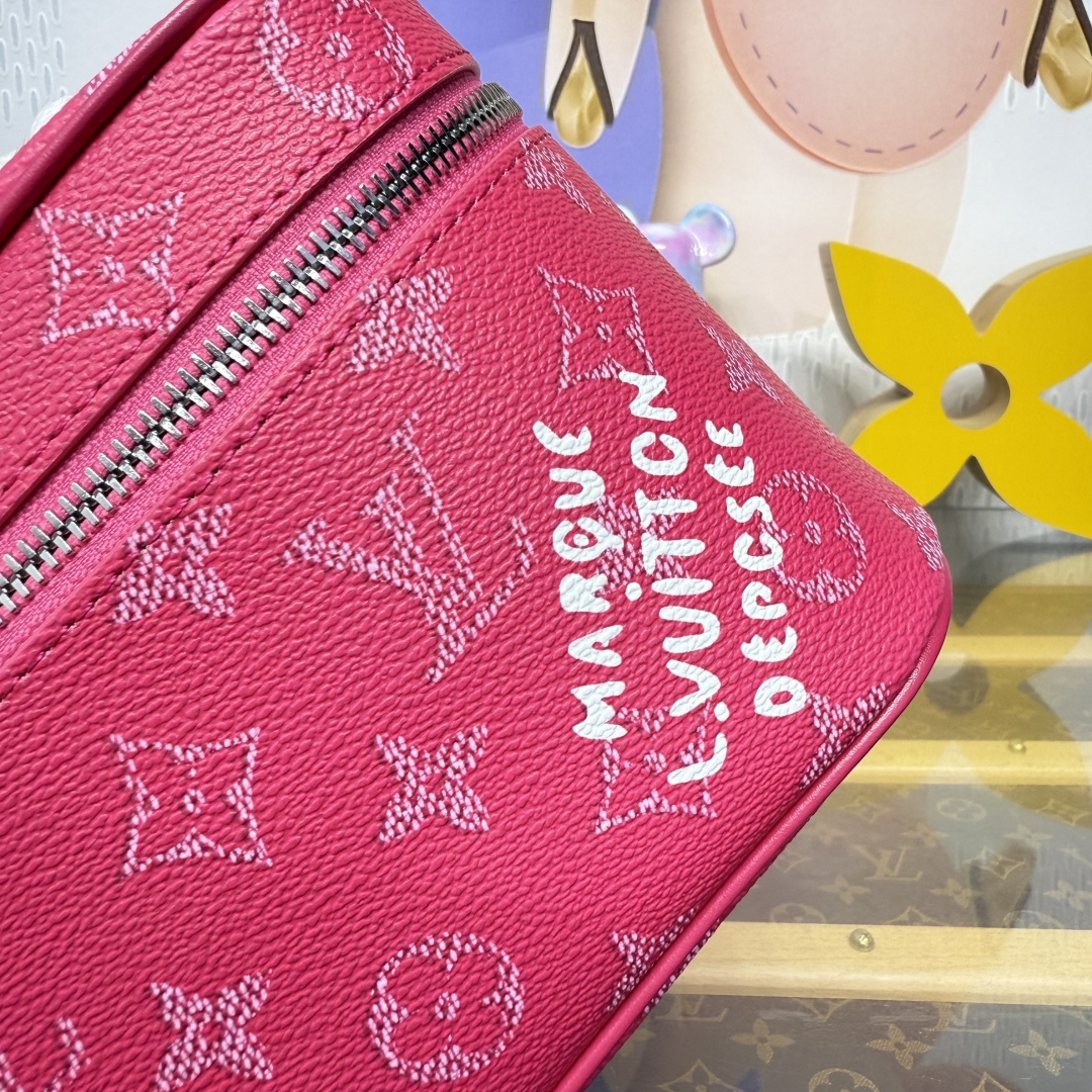 Bagsaaa LV M26889 Nice Mini Rose Pondichery Pink - 20cm