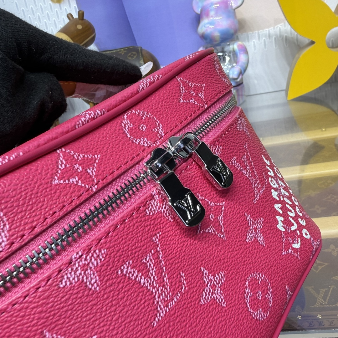 Bagsaaa LV M26889 Nice Mini Rose Pondichery Pink - 20cm
