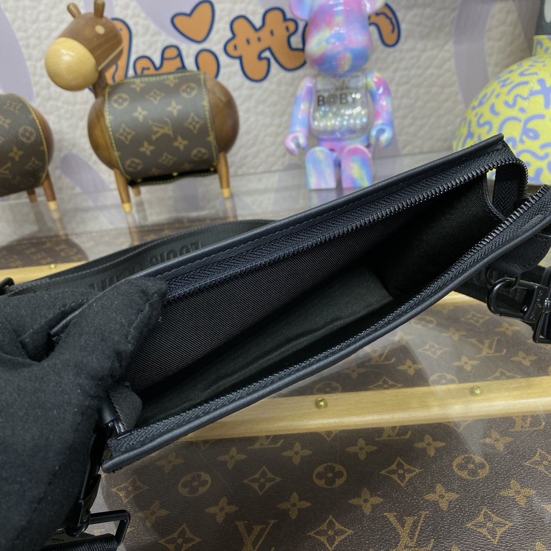 Bagsaaa LV M81115 Gaston Wearable Wallet Monogram Shadow - 22cm