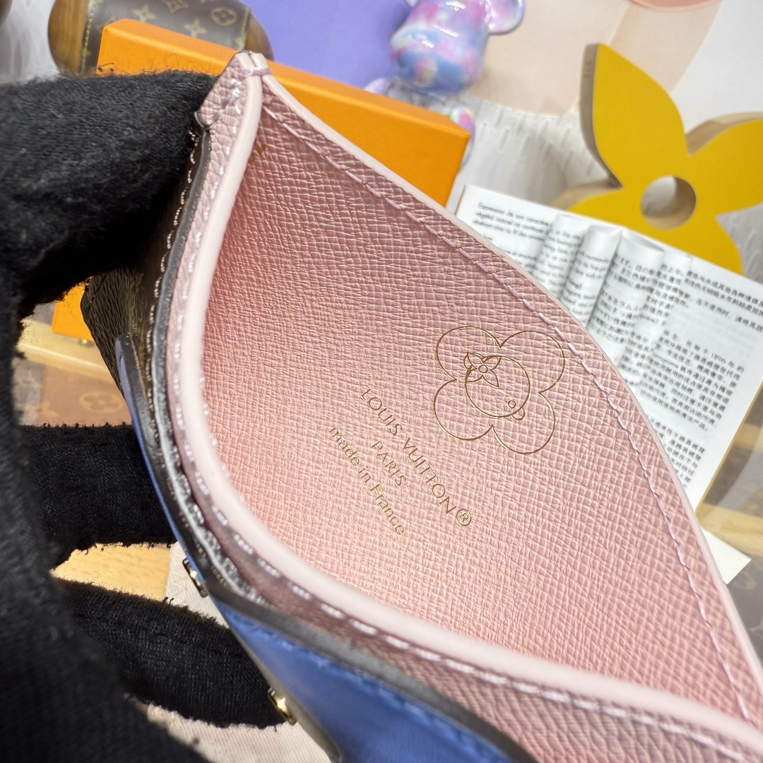 Bagsaaa LV M15345 Card Holder Monogram Snowy - 11cm