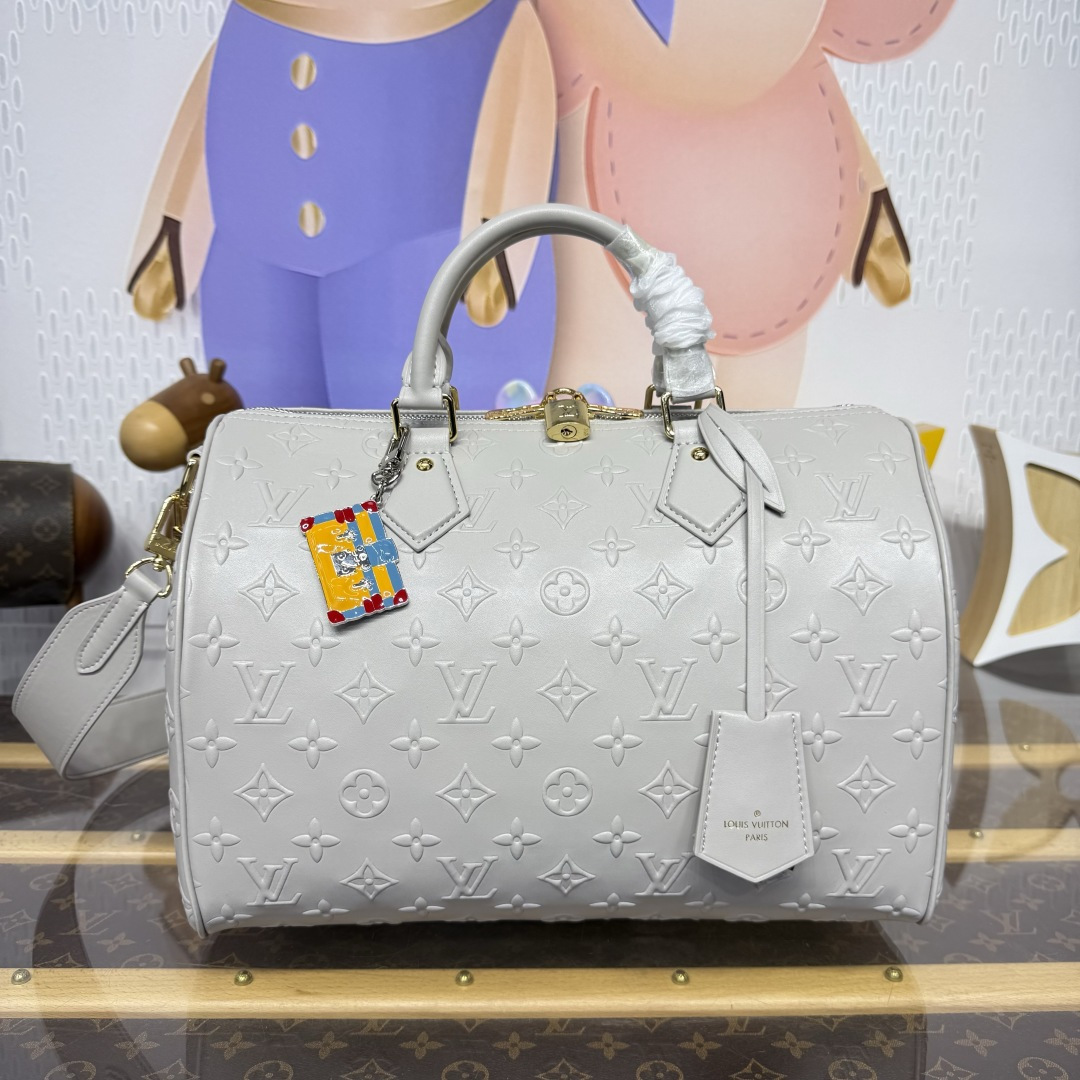 Bagsaaa LV M25670 Speedy Soft 30 Cloud Gray - 30cm
