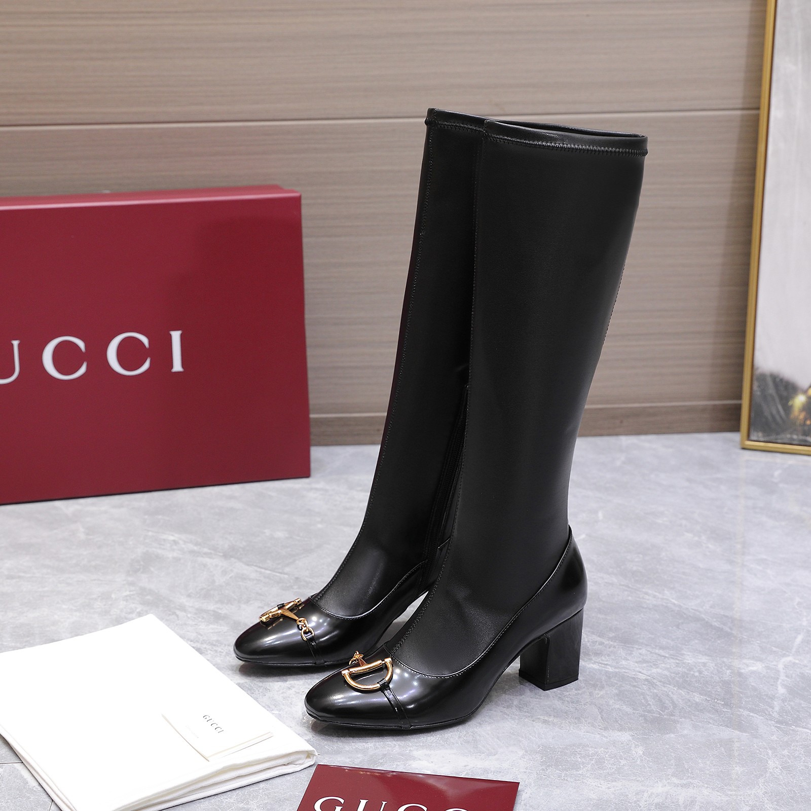 Bagsaaa Gvc*1 Women's boot with half Horsebit 851420 black