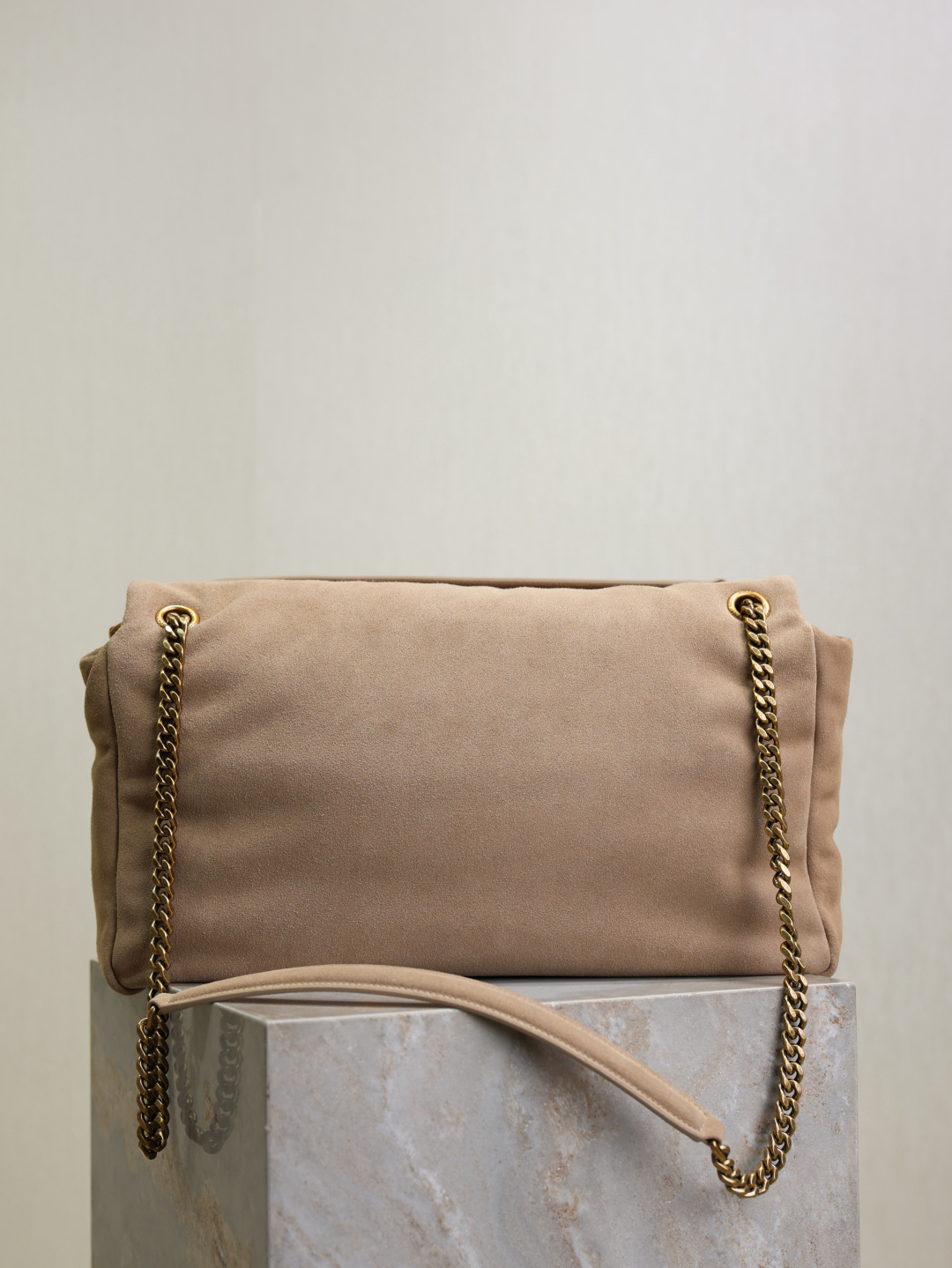 Bagsaaa Y51 CALYPSO large in suede 777399 dry grain - 38cm