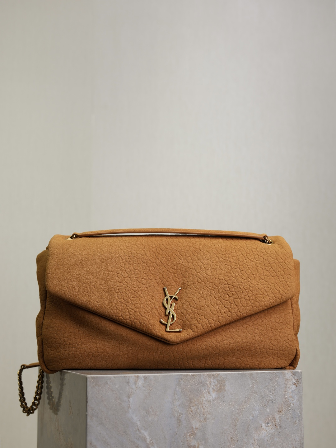 Bagsaaa Y51 Calypso large in grained lambskin 777399 brown - 38cm