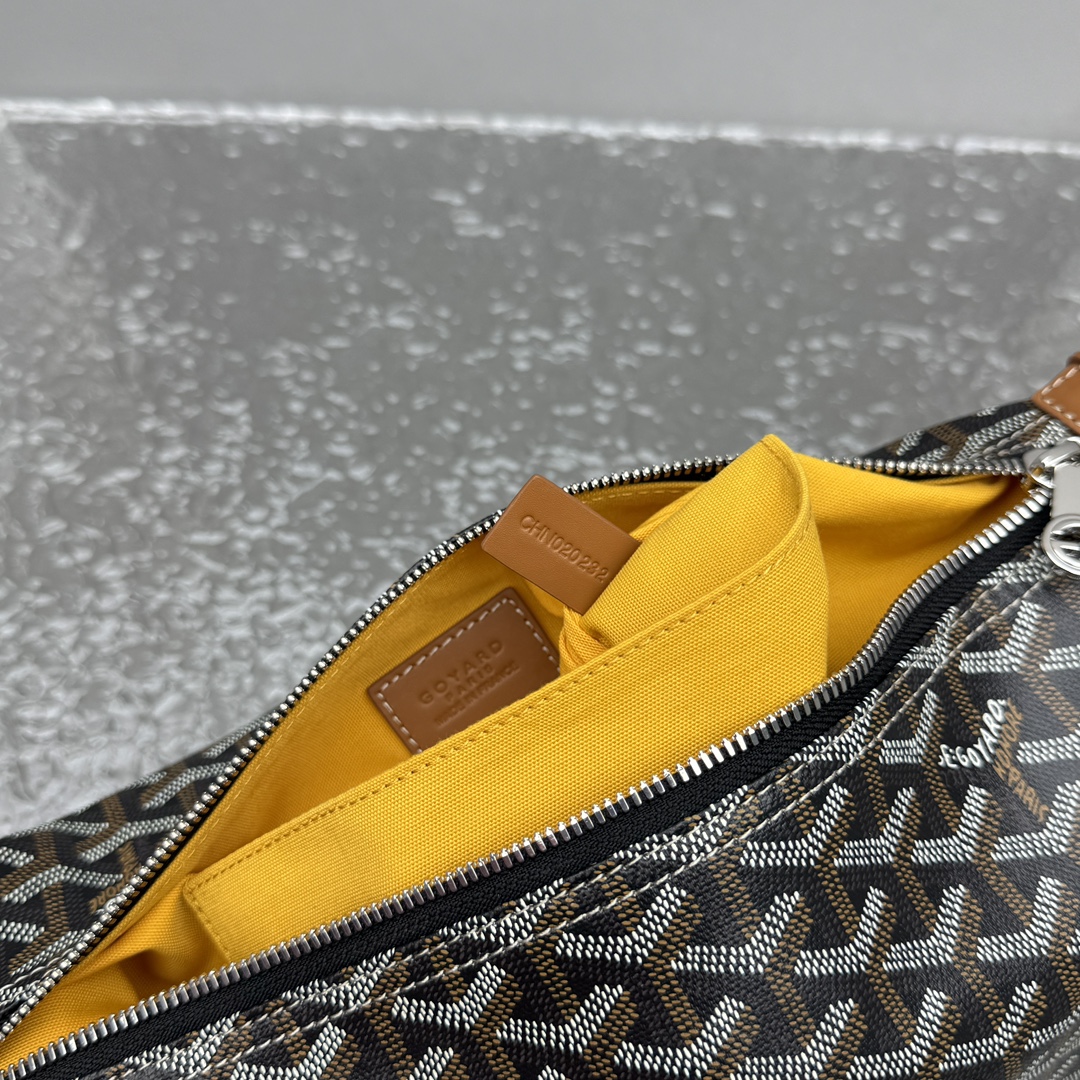 Bagsaaa G09ard Bohème Hobo bag in black and tan - 25cm