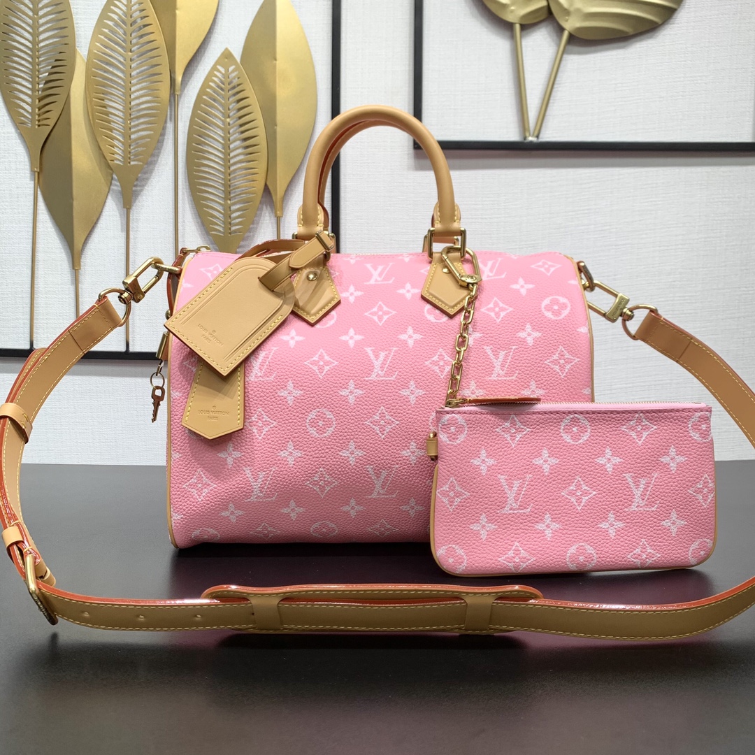 Bagsaaa L0vis Vvtt0n Speedy P9 Bandoulière 30 bag in the Candy color - 30cm