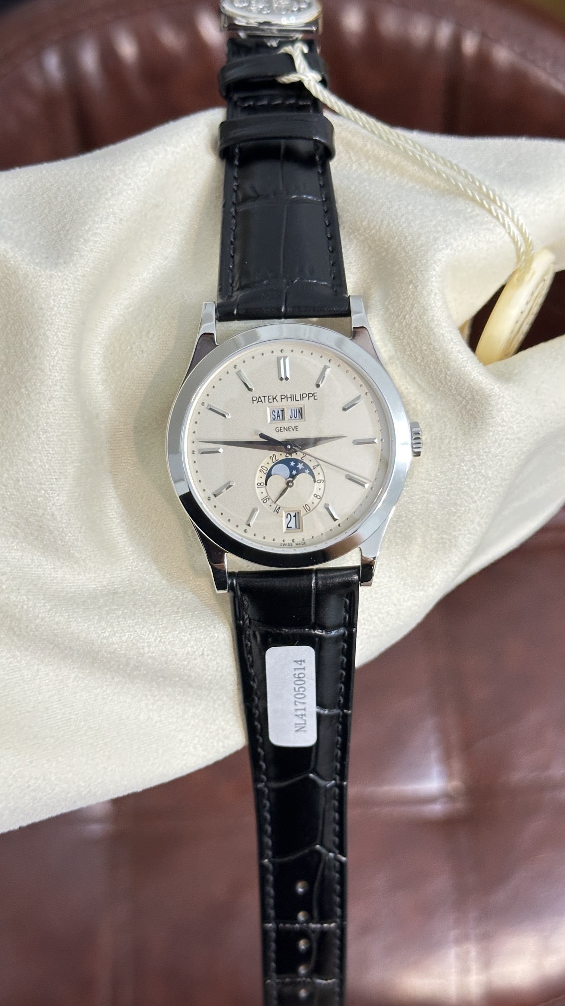 Bagsaaa Pat*k Phi1i*pe Complications Annual Calendar Moon Phases watch
