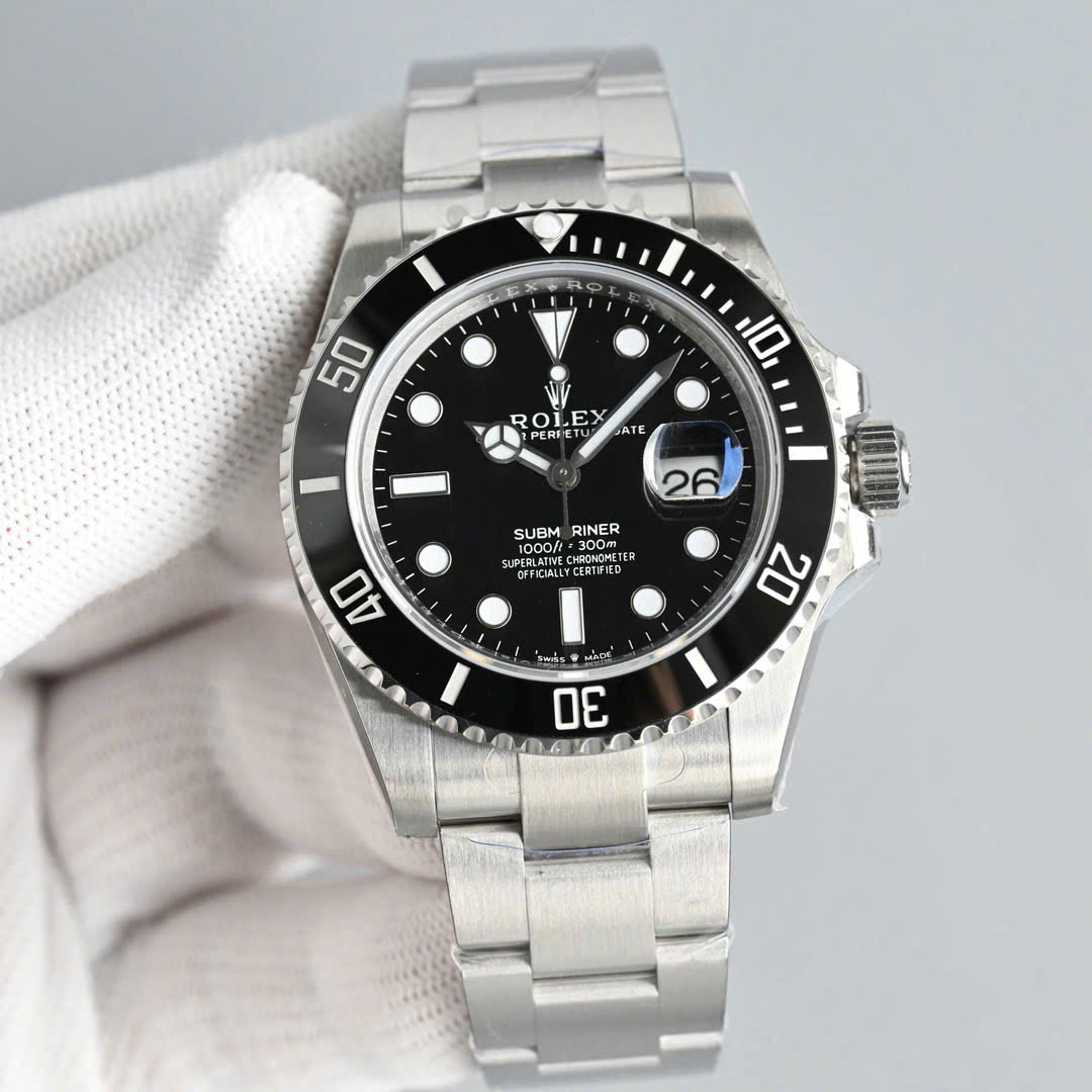 Bagsaaa R01ex Submariner Date watch with an Oyster 41 mm case in Oystersteel