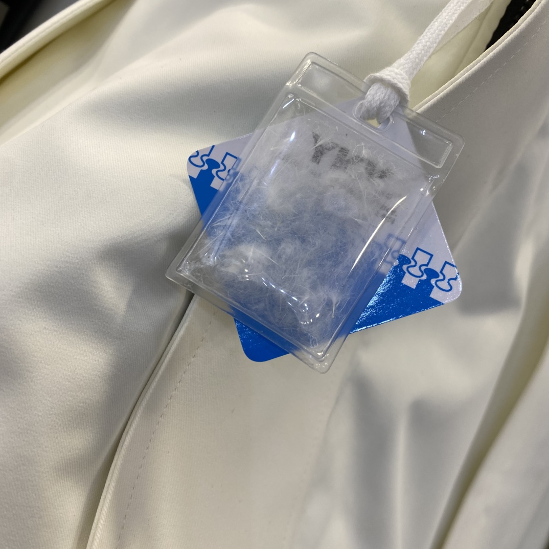 Bagsaaa Ba1en*iaga 3B Sports Icon Water Repellent Hoodie Oversized jacket in white