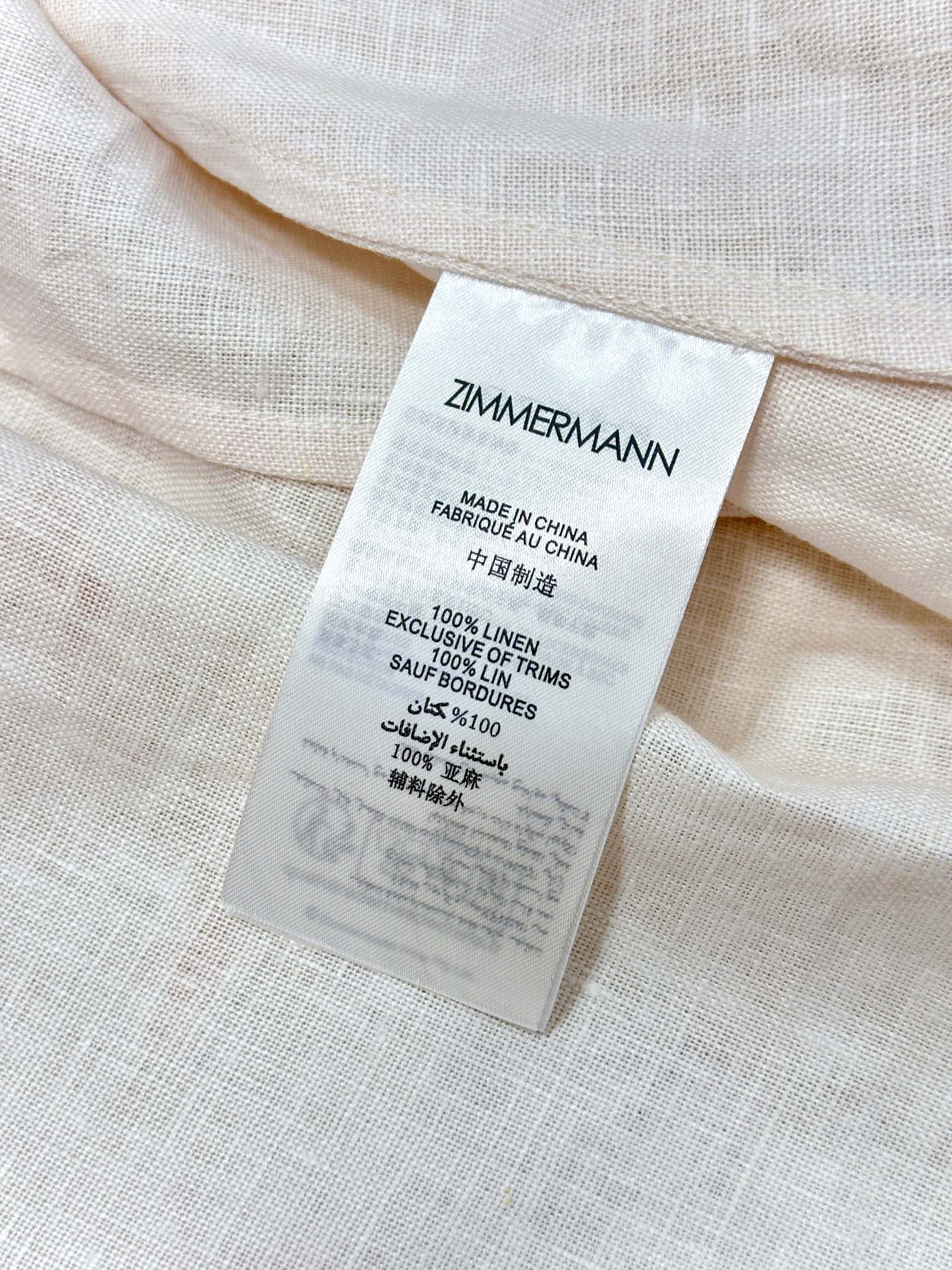 Bagsaaa Zimmermann Crush Floral-Print Linen Midi Dress