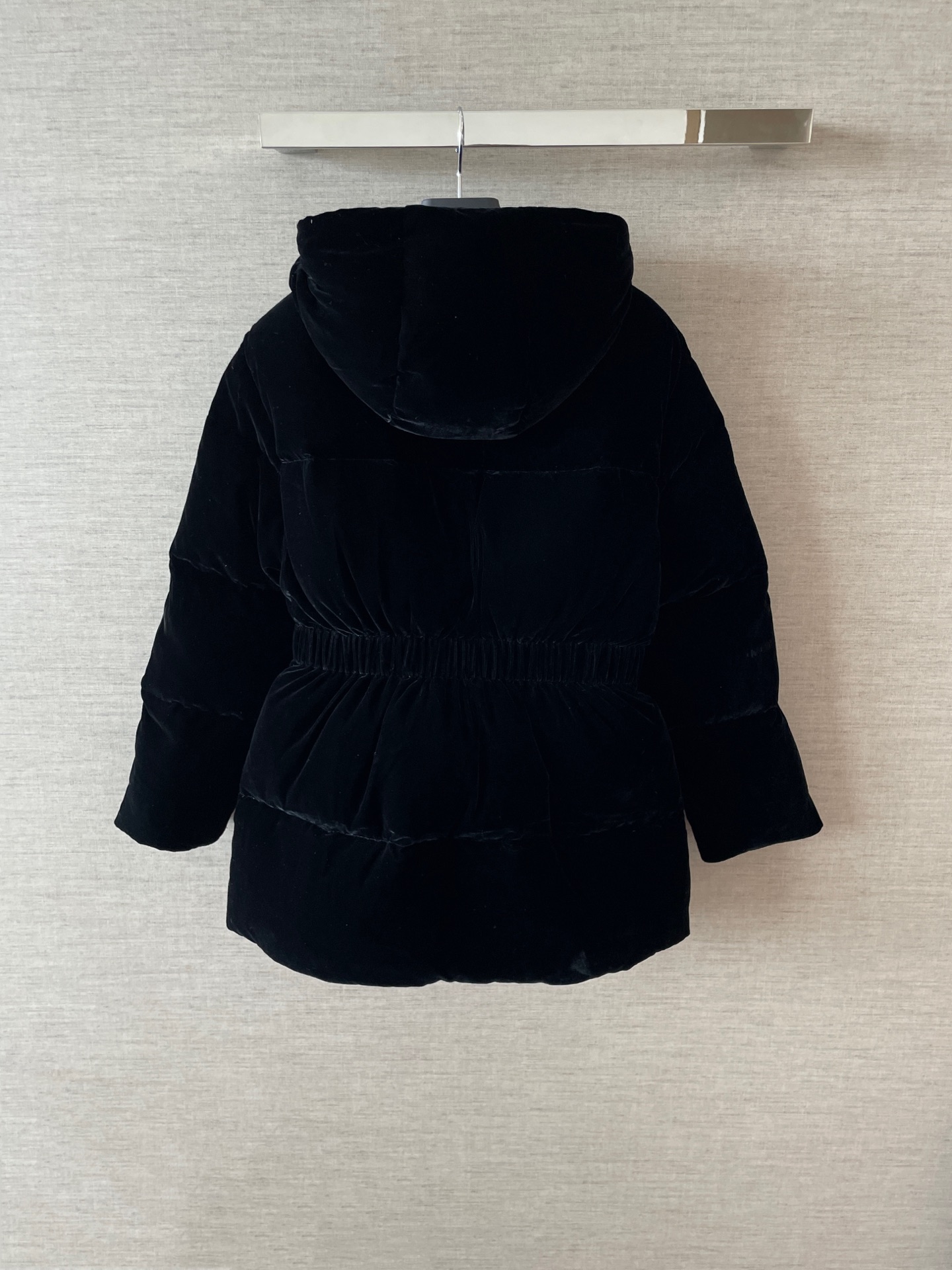 Bagsaaa Pra*a Reversible Aspen Jacket in faux fur black