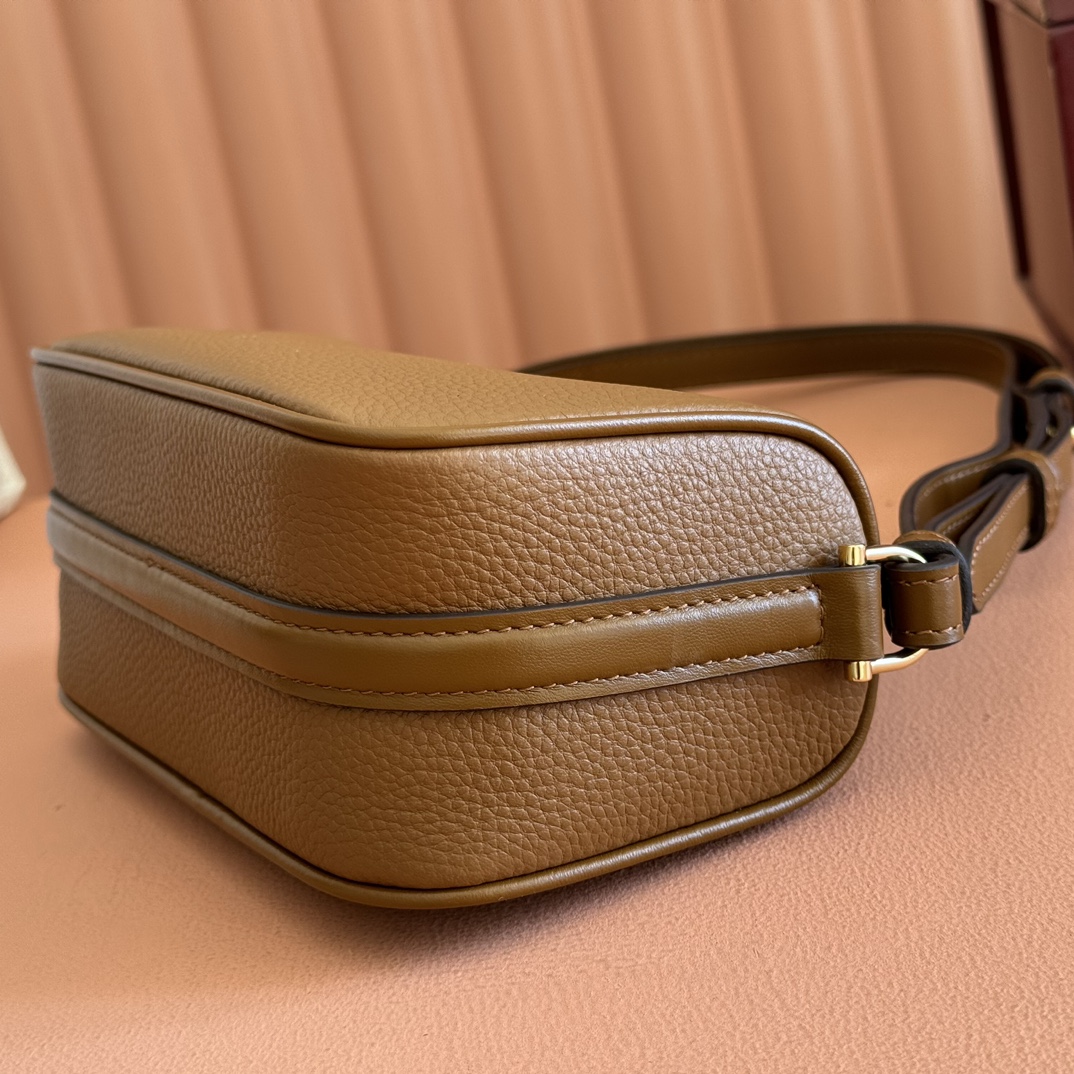 Bagsaaa Gvc*1 Half Horsebit mini bag 860784 brown leather - 19cm
