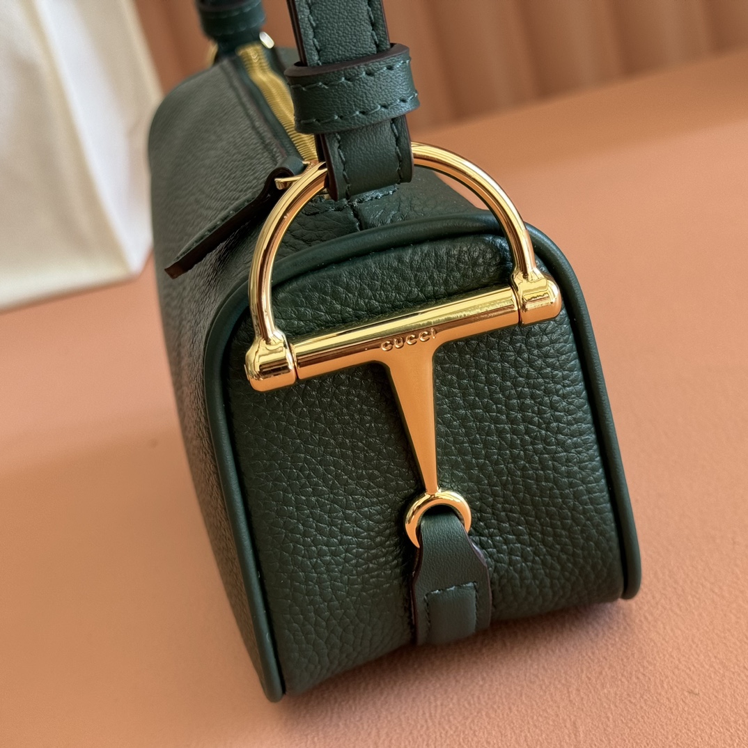 Bagsaaa Gvc*1 Half Horsebit mini bag 860784 green leather - 19cm