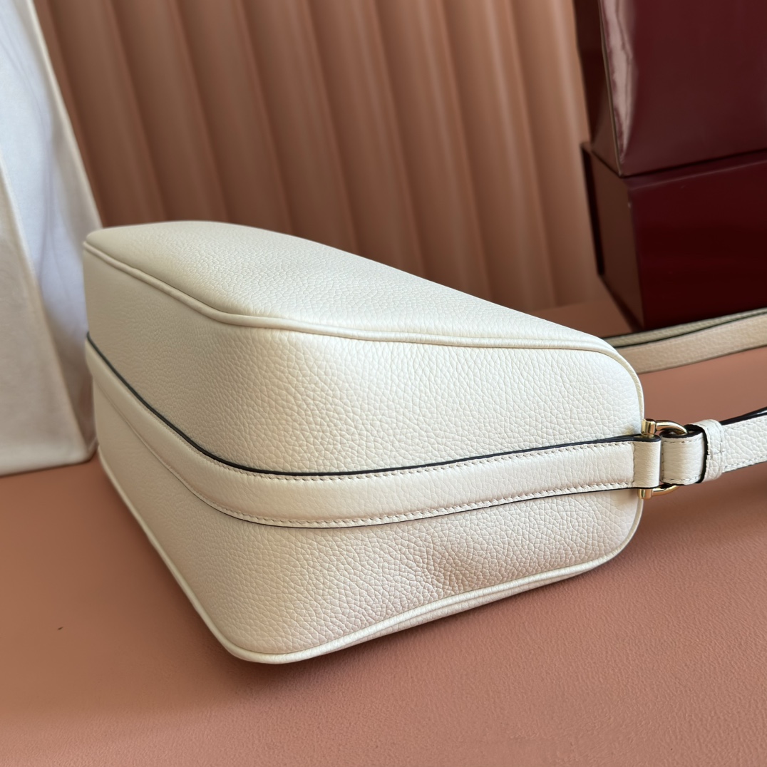 Bagsaaa Gvc*1 Half Horsebit medium shoulder bag 860787 white - 31.5cm