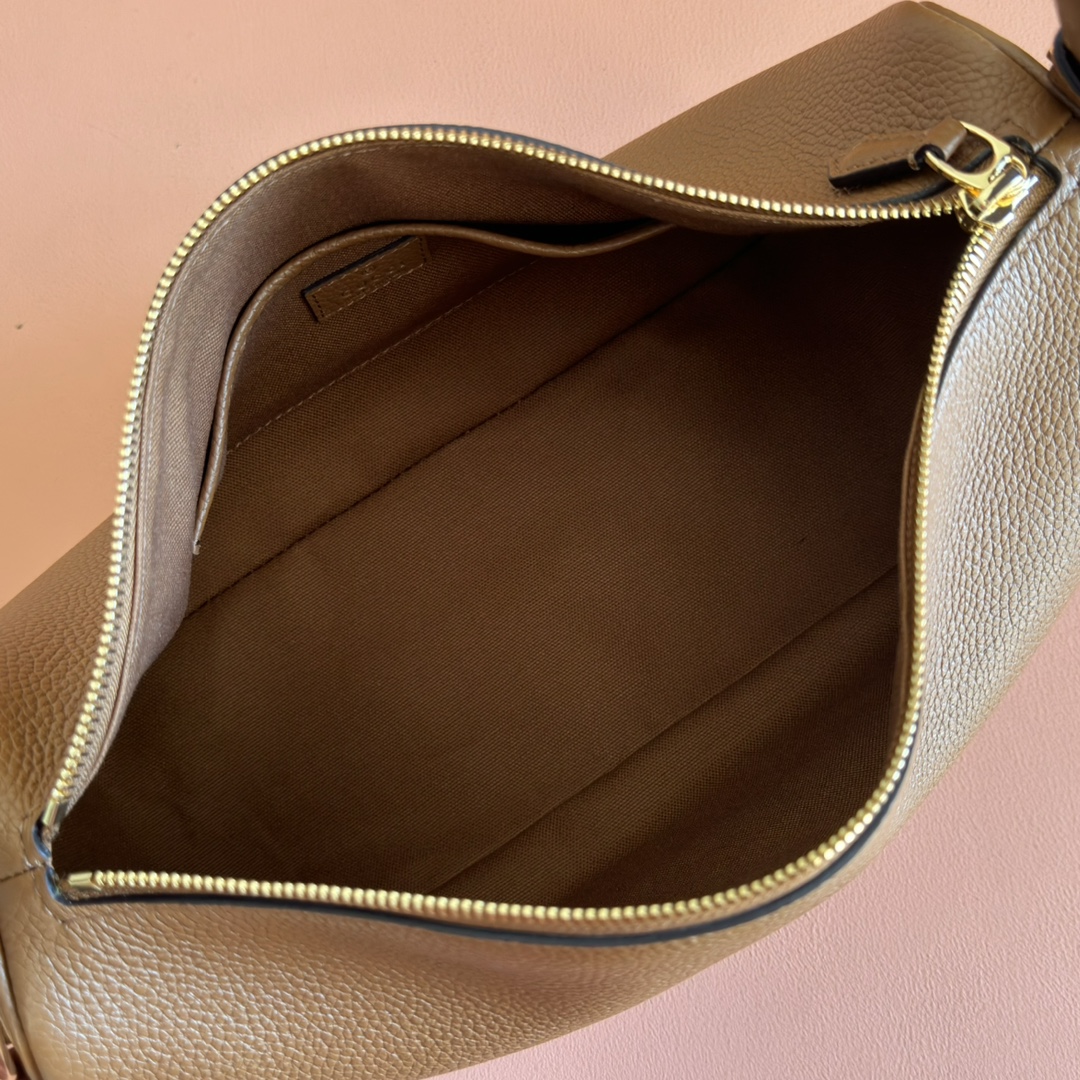 Bagsaaa Gvc*1 Half Horsebit medium shoulder bag 860787 brown - 31.5cm
