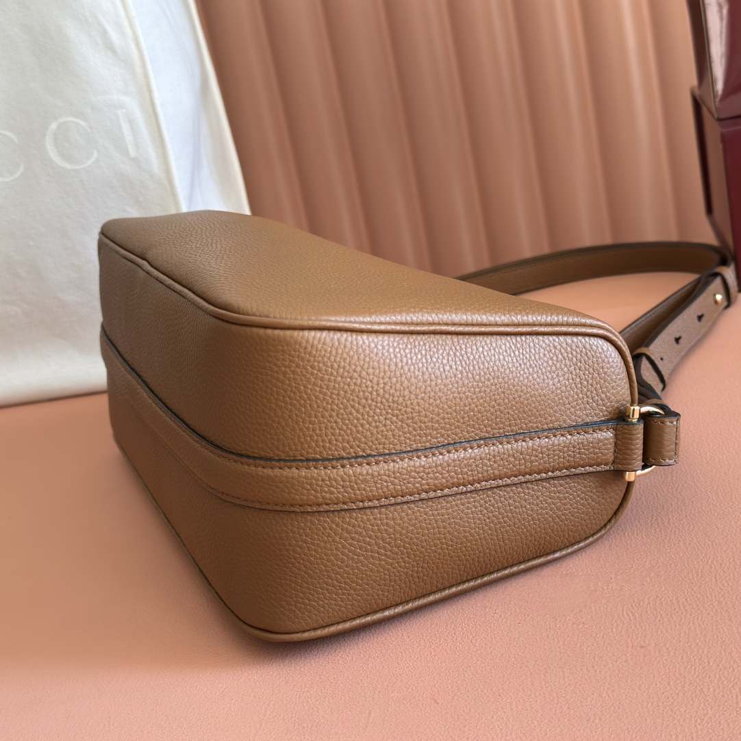 Bagsaaa Gvc*1 Half Horsebit medium shoulder bag 860787 brown - 31.5cm