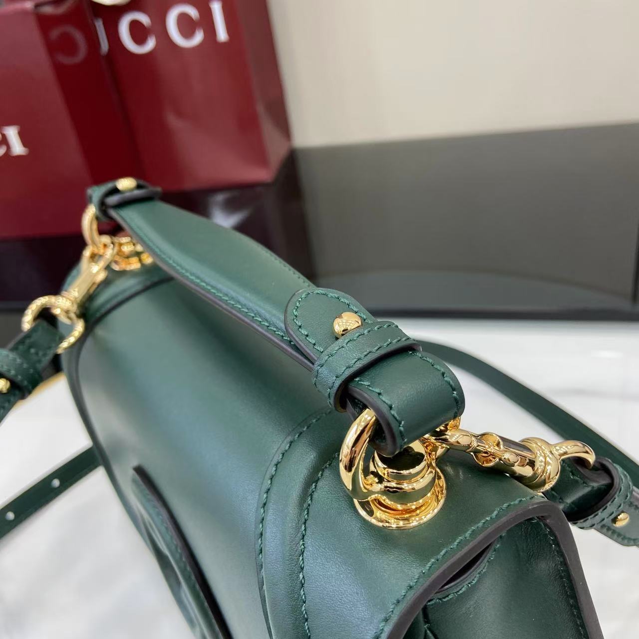 Bagsaaa Gvc*1 Blondie Small Top Handle Bag 815714 green - 27 x 17 x 7cm