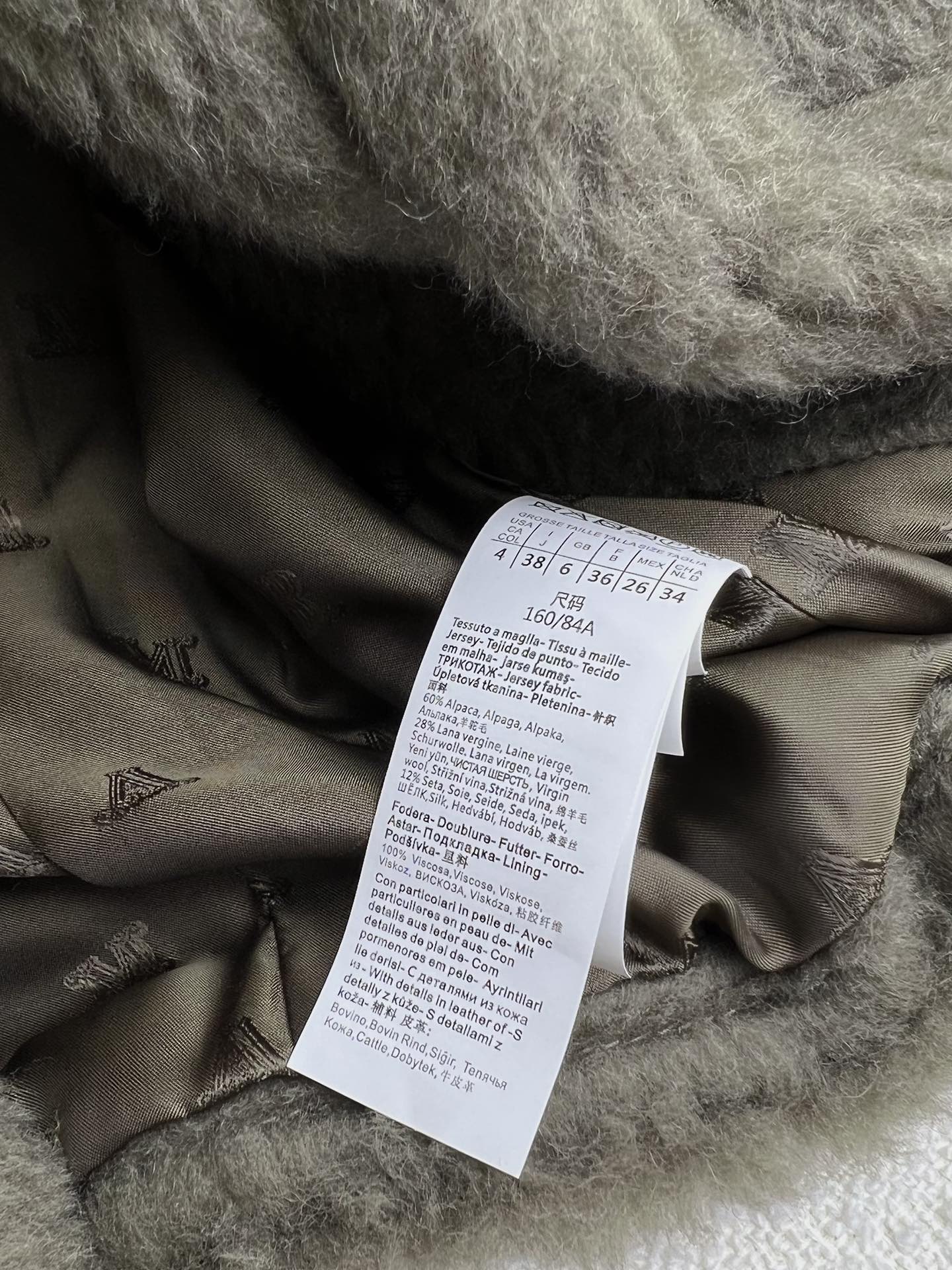 Bagsaaa Max Mara Teddy Bear Icon coat in green alpaca and wool-blend fabric