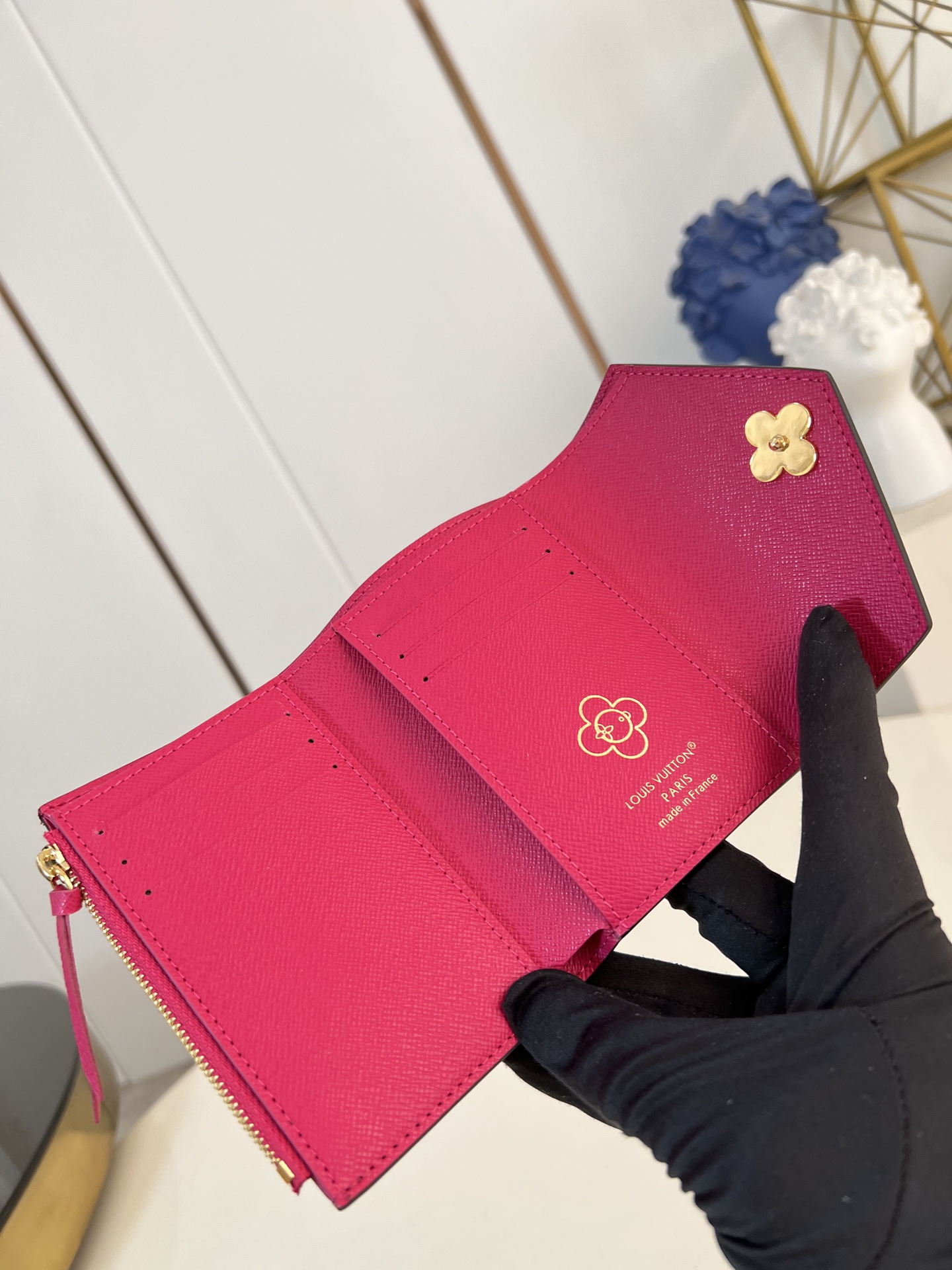 Bagsaaa LV Victorine wallet Vivienne Winter Holiday design M15337 - 9.5cm