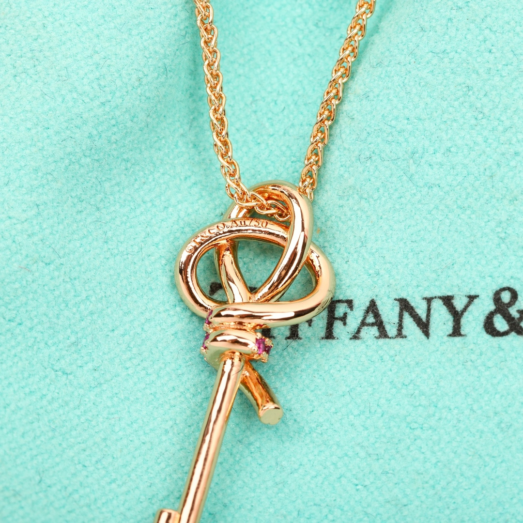 Bagsaaa T*f*ny Keys necklace