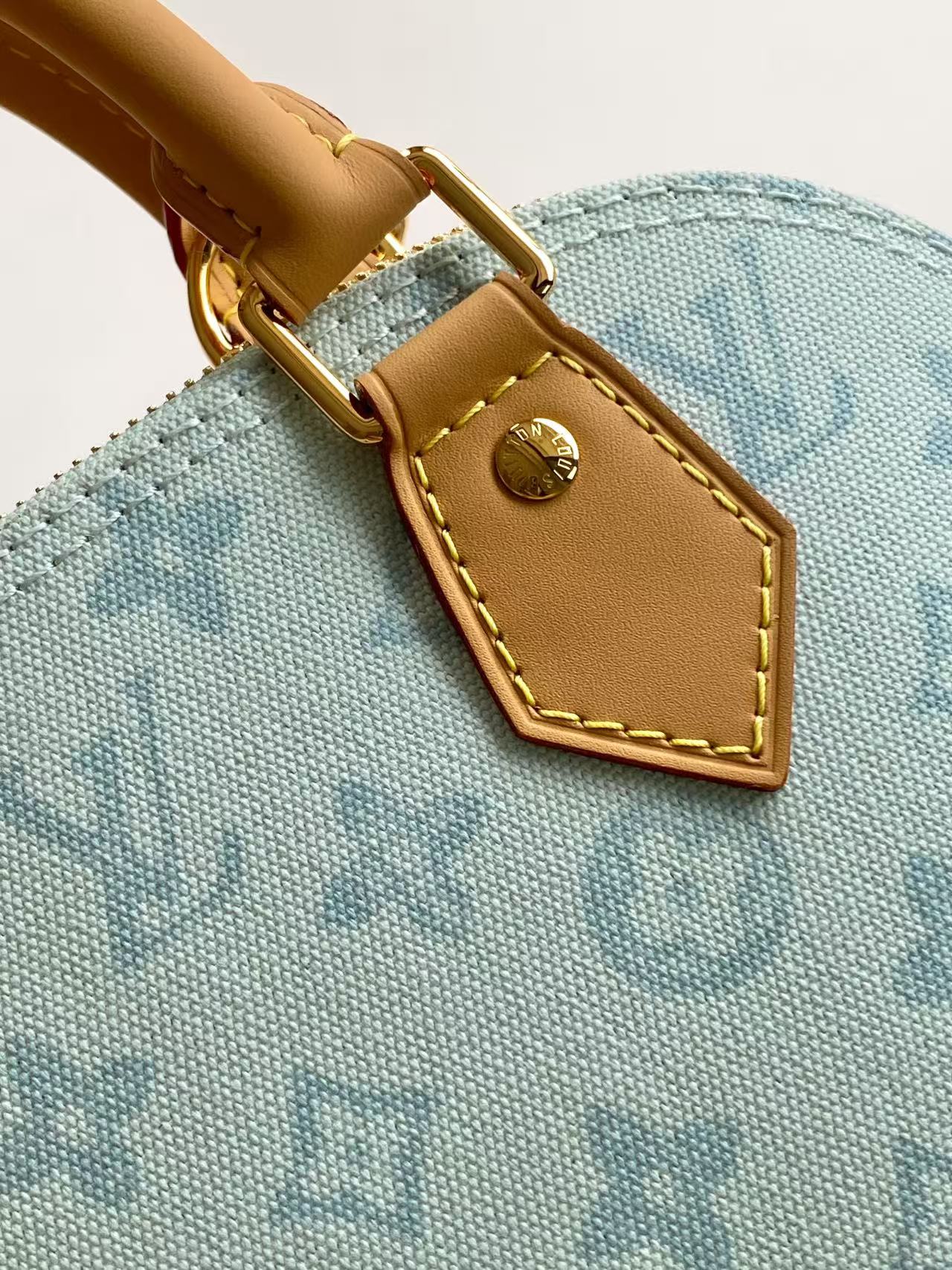 Bagsaaa LV Alma BB Other Monogram Canvas light blue - 23.5cm