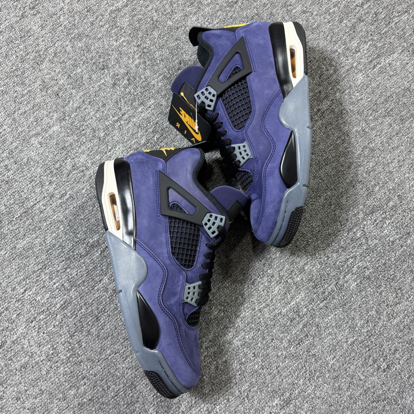 Bagsaaa Nike Air Jordan 4 Retro "Lakers" Imperial Purple