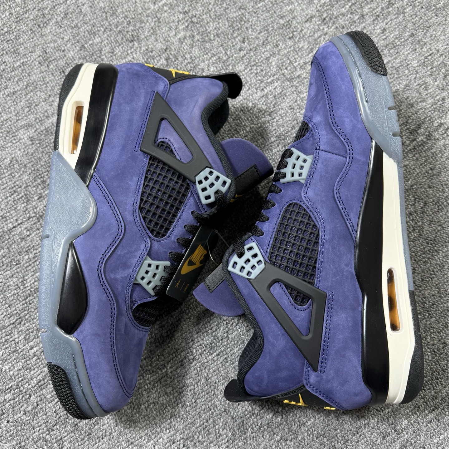 Bagsaaa Nike Air Jordan 4 Retro "Lakers" Imperial Purple