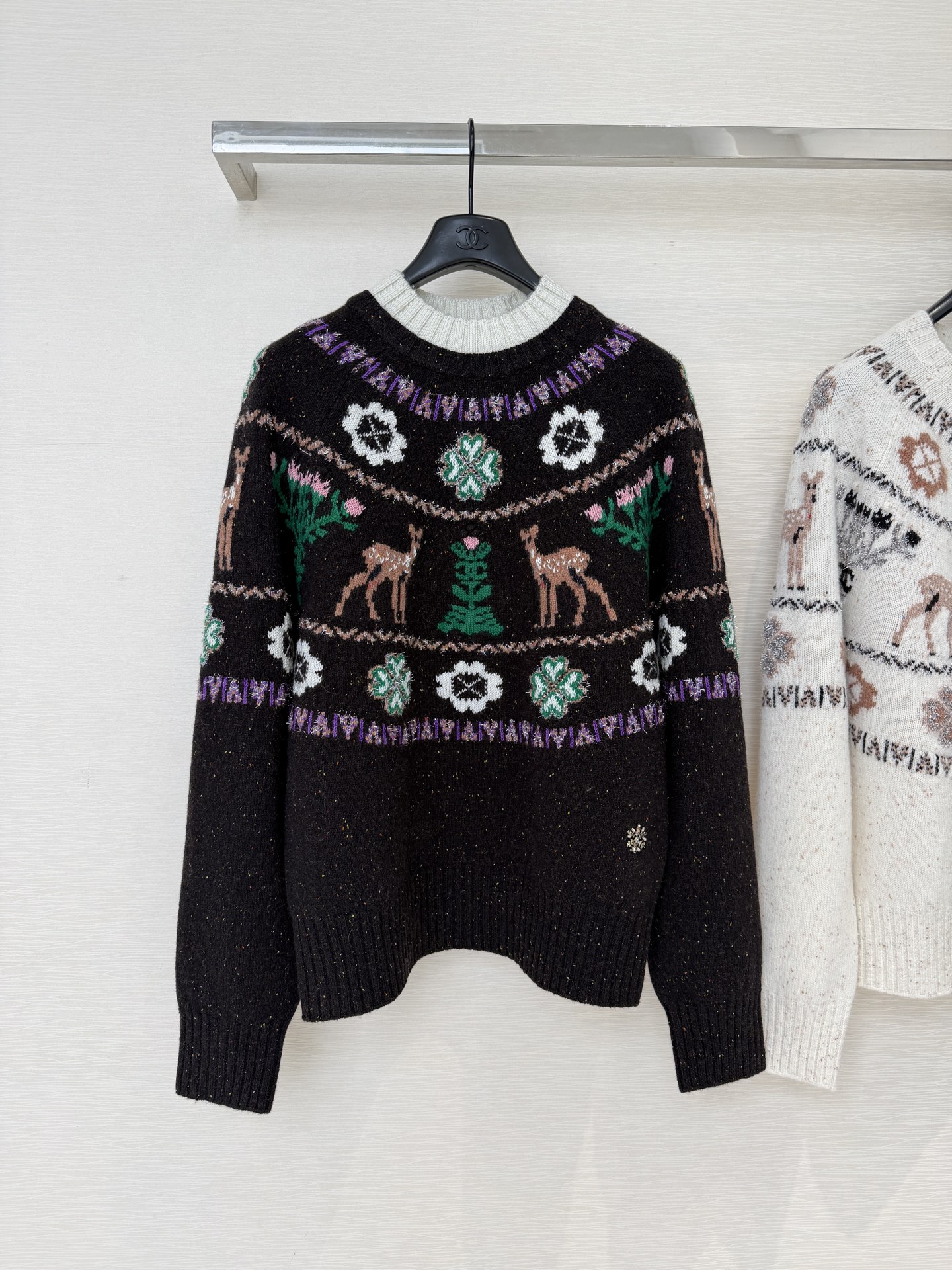 Bagsaaa Ch**el Pullover brown and multicolor P79701