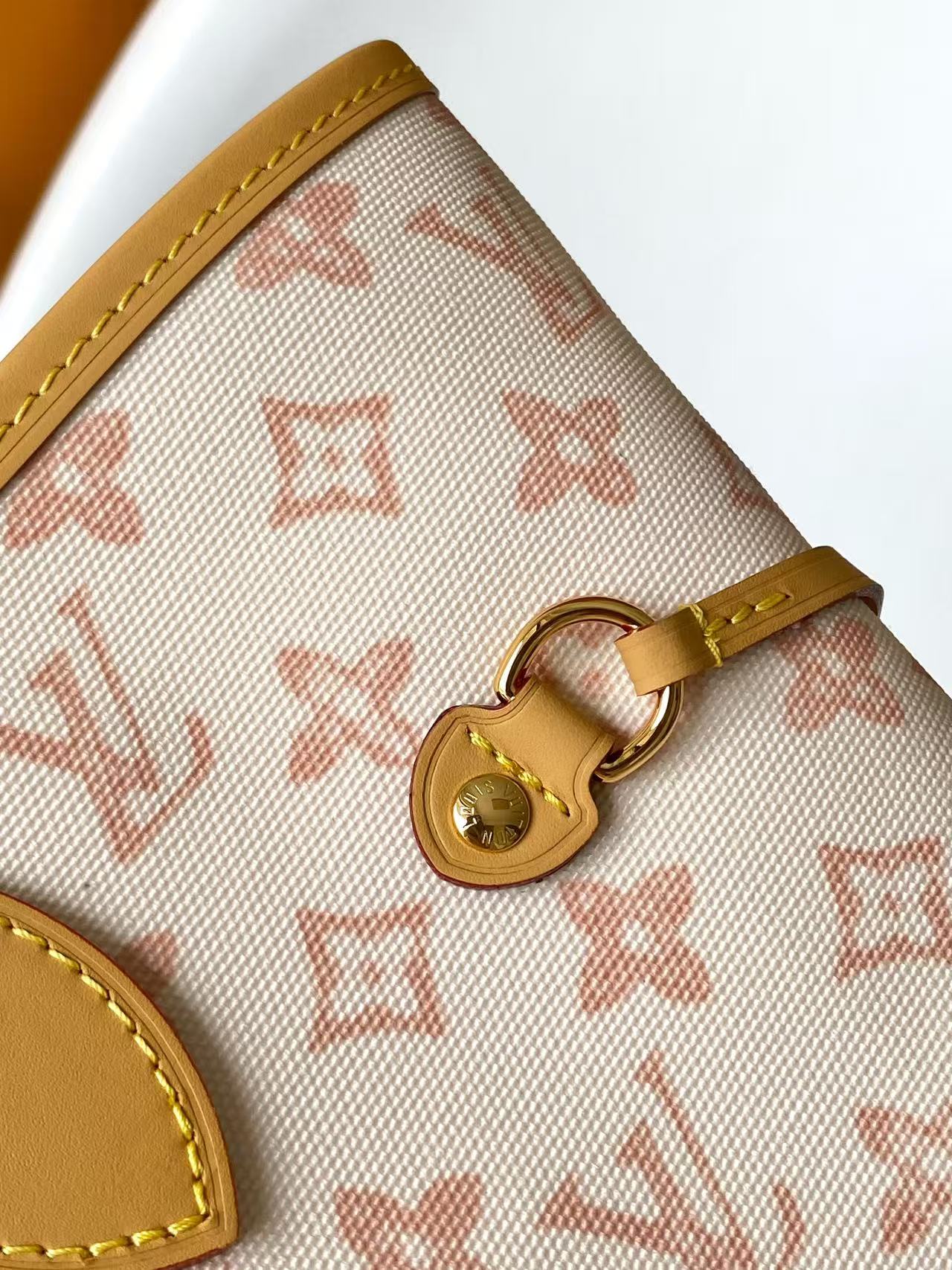 Bagsaaa LV M27521 Neverfull MM Monogram Origine Lin - 31cm