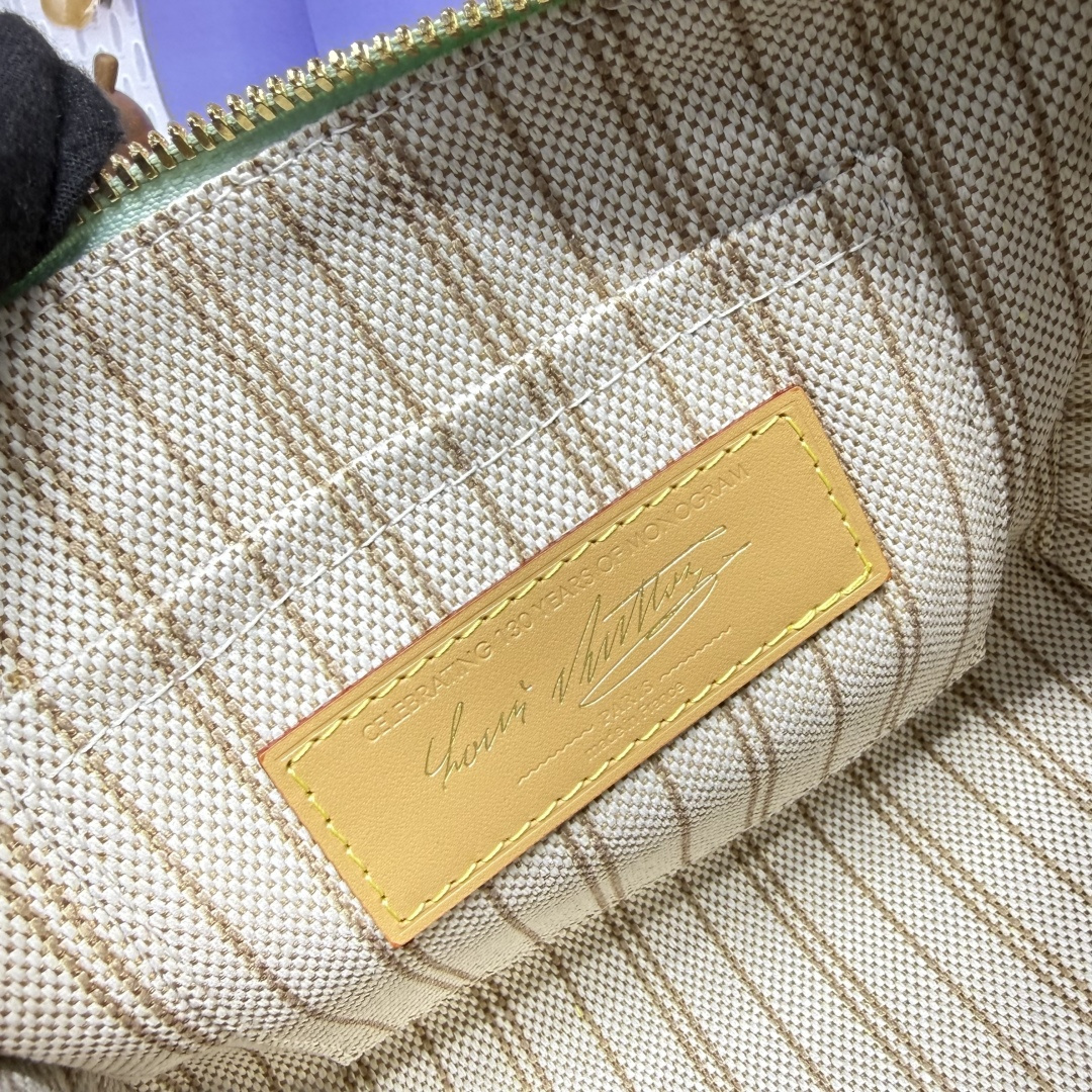 Bagsaaa LV M27530 Speedy Bandoulière 20 Monogram Origine Vert Asnière - 20.5cm