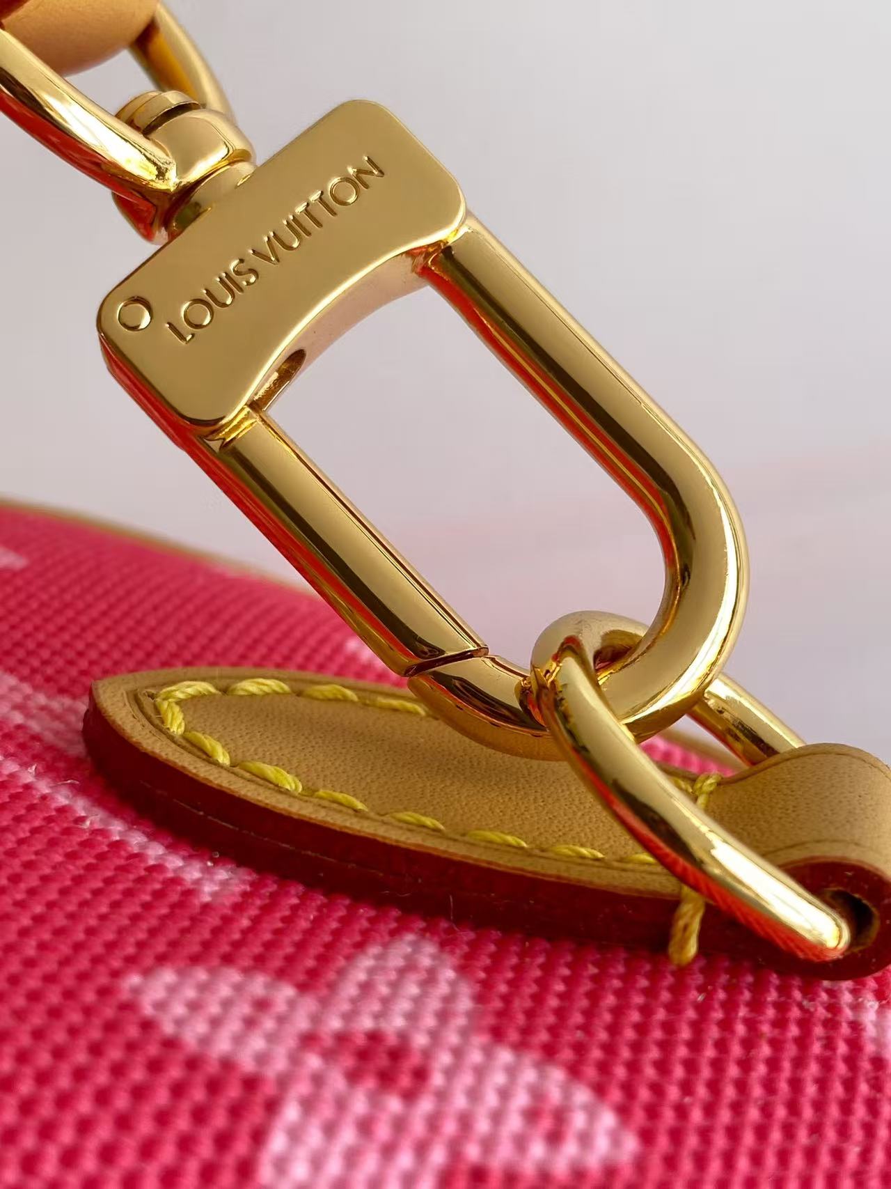 Bagsaaa LV M28322 Nano Speedy Monogram Origine Rose Ruban - 16cm