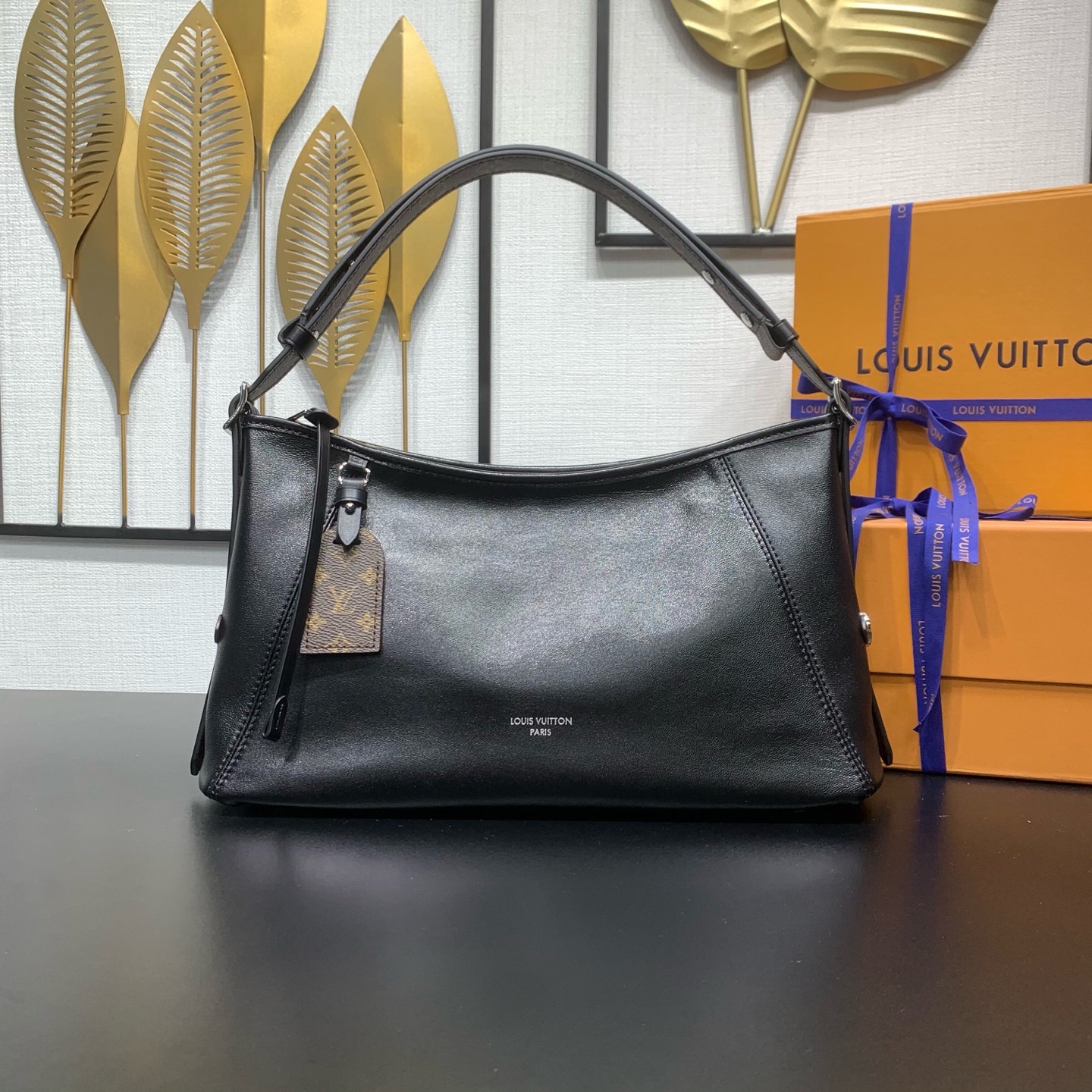 Bagsaaa LV M28160 CarryAll East West Black - 36cm