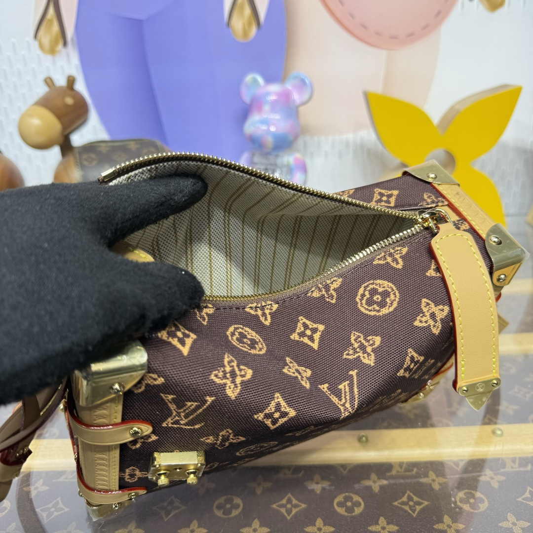 Bagsaaa LV M27516 Side Trunk MM Monogram Origine Ebène - 23.5cm