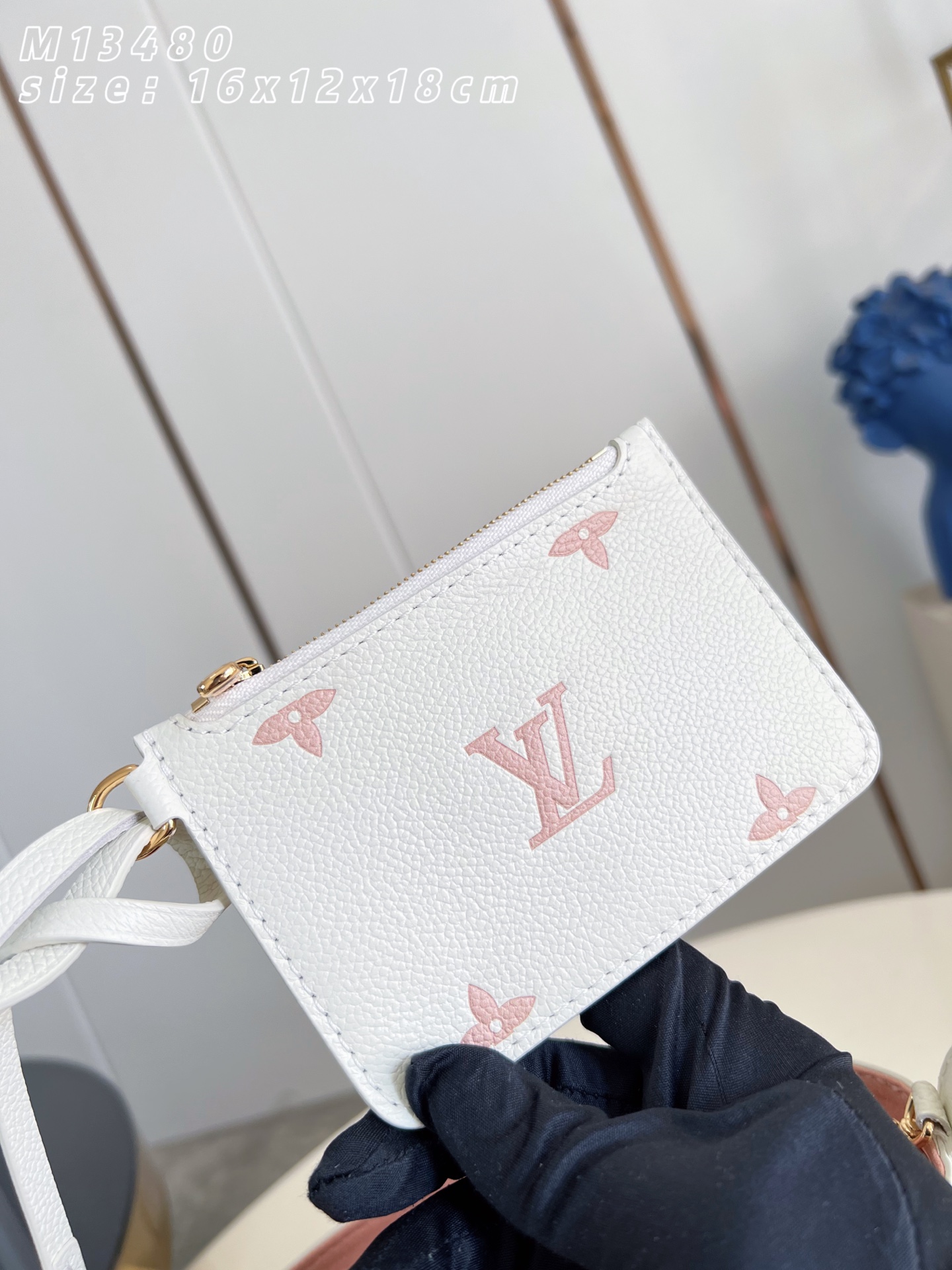 Bagsaaa LV M28315 All In BB Milky White/Peach - 18cm