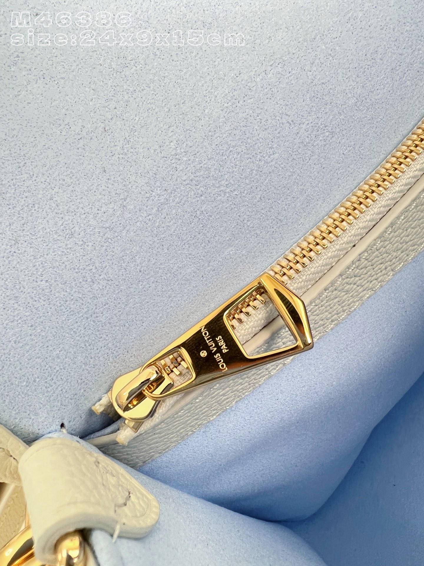 Bagsaaa LV M28054 Diane Milky White/Blue - 24cm
